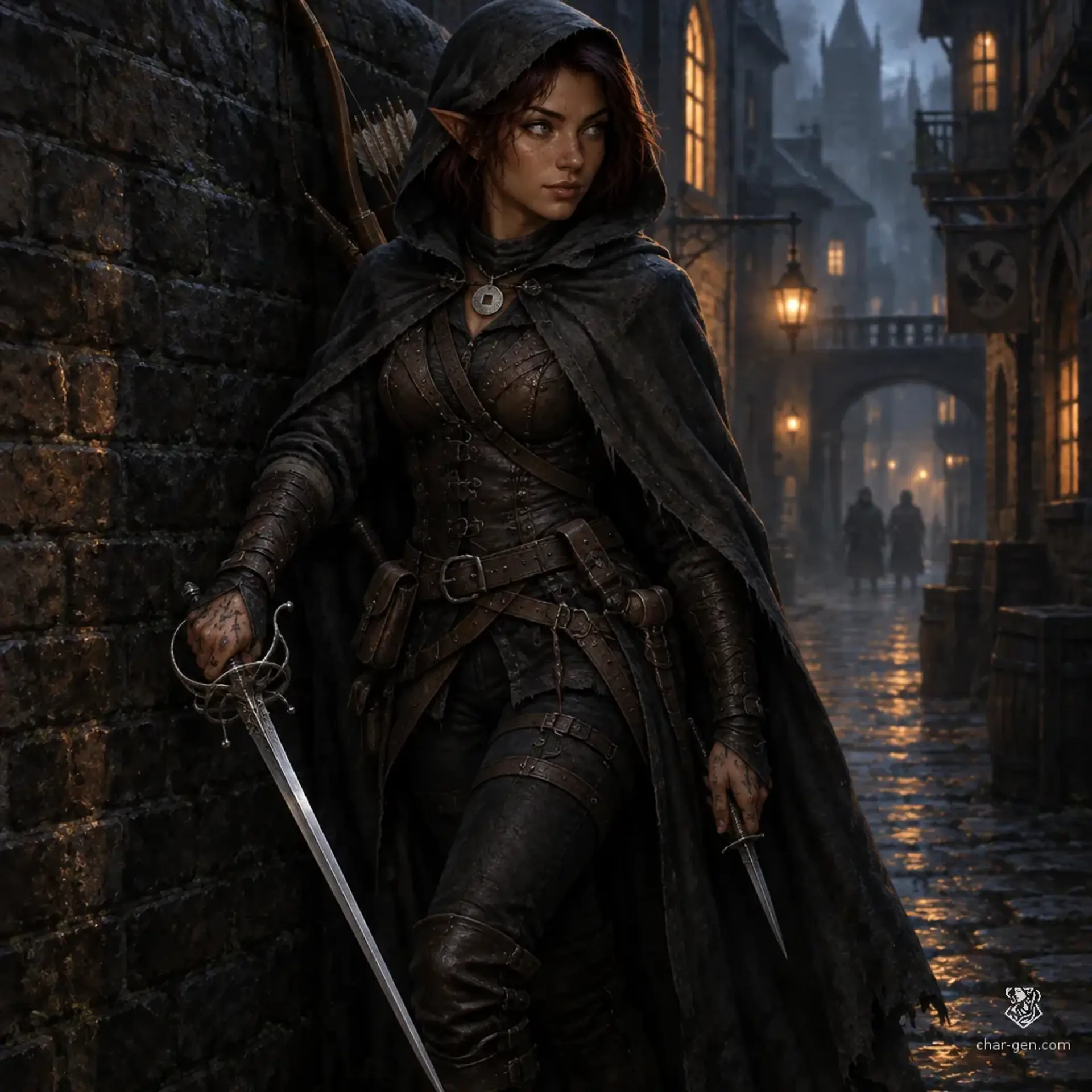 Misla - AI-generated fantasy Character