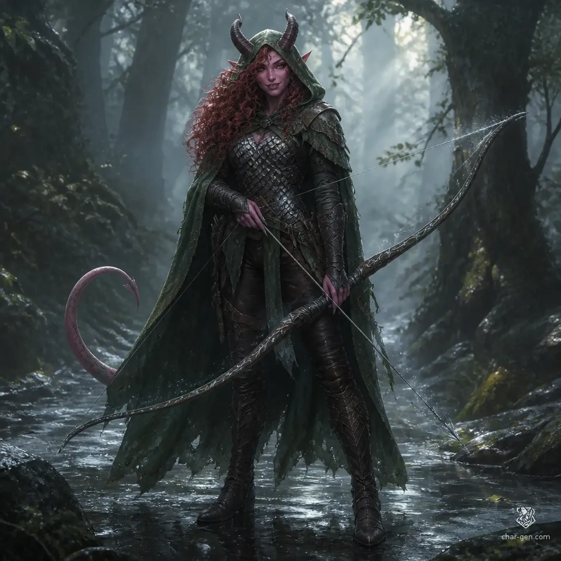 Indeg Valor - AI-generated fantasy Character