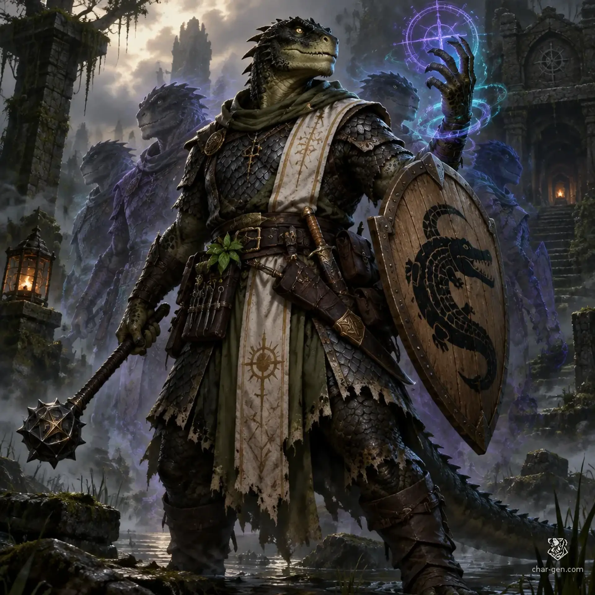 Zorath - AI-generated fantasy Character