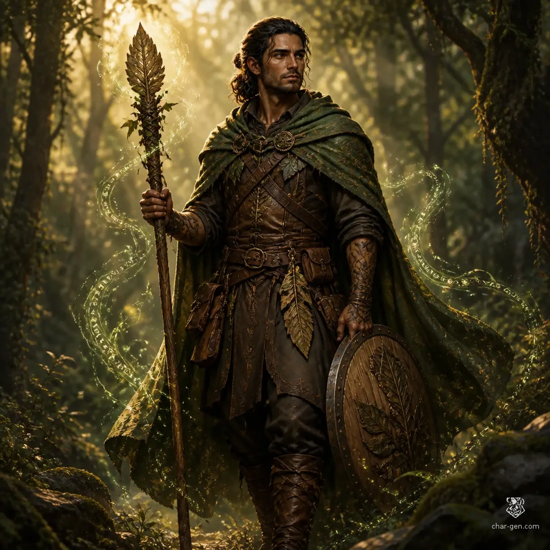 Edrin Vale - AI-generated fantasy Character