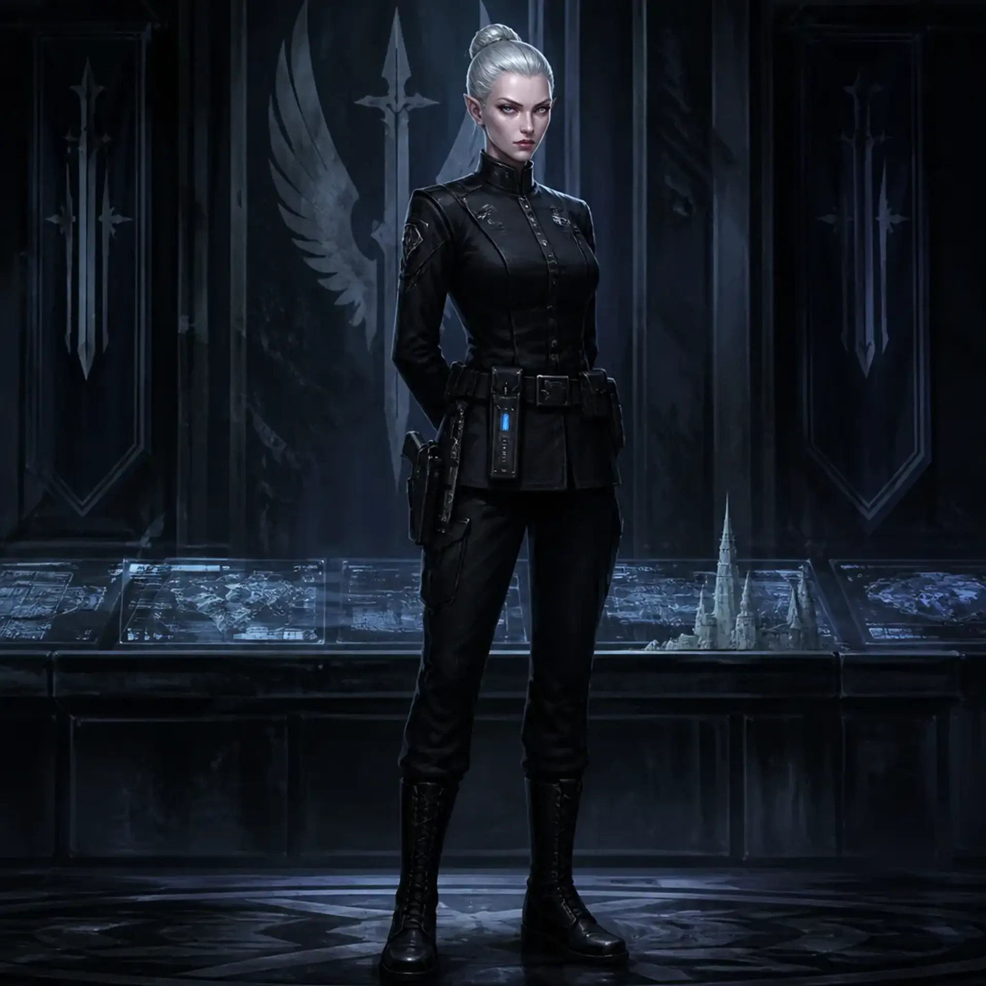 Vynessa - AI-generated fantasy Character