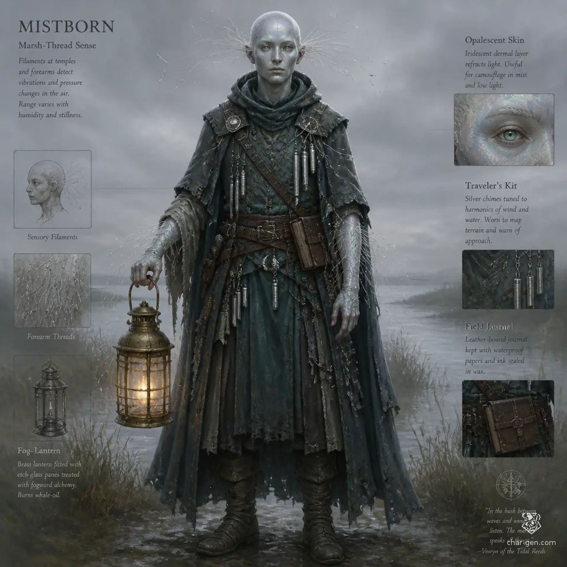 Mistborn - AI-generated fantasy Species