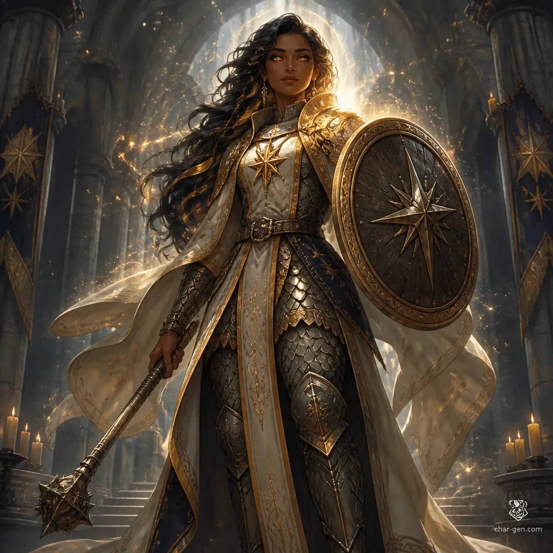 Caelum - AI-generated fantasy Character