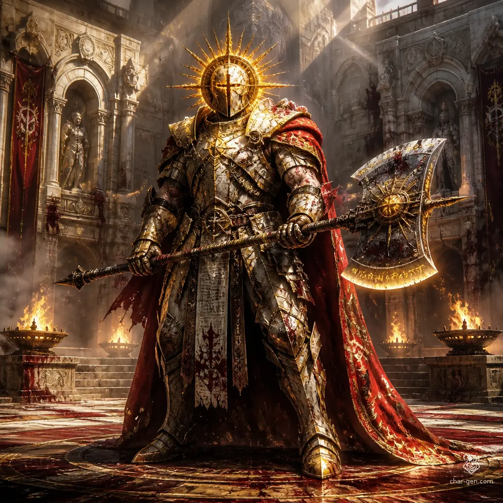 Armsmaster Herod - AI-generated fantasy Monster