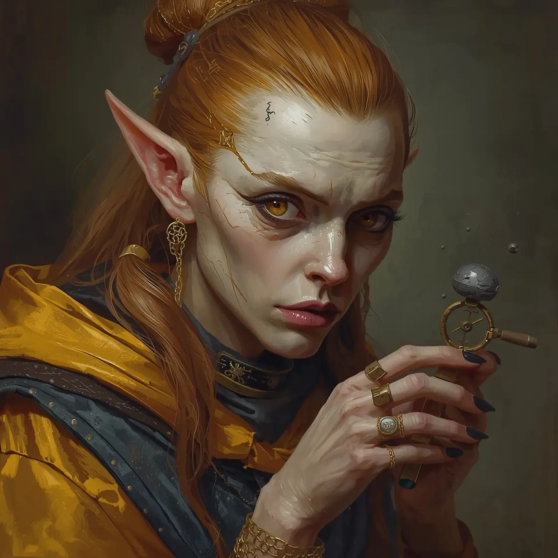 Elara Vane - AI-generated fantasy NPC