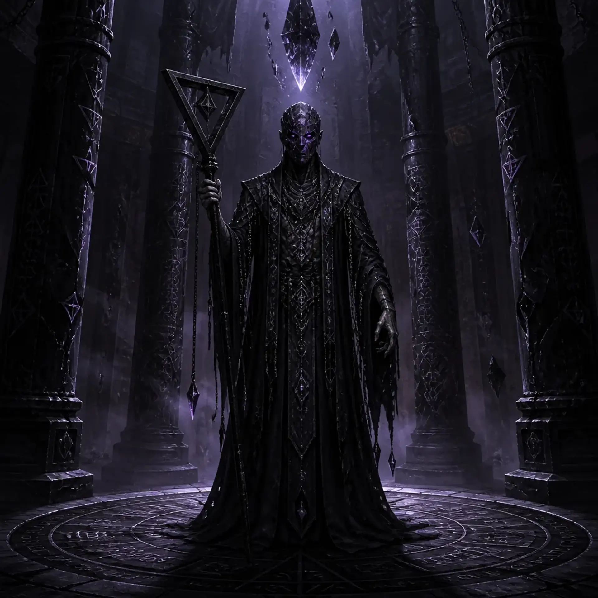 Obsidian Tribunal Inquisitor - AI-generated fantasy Monster