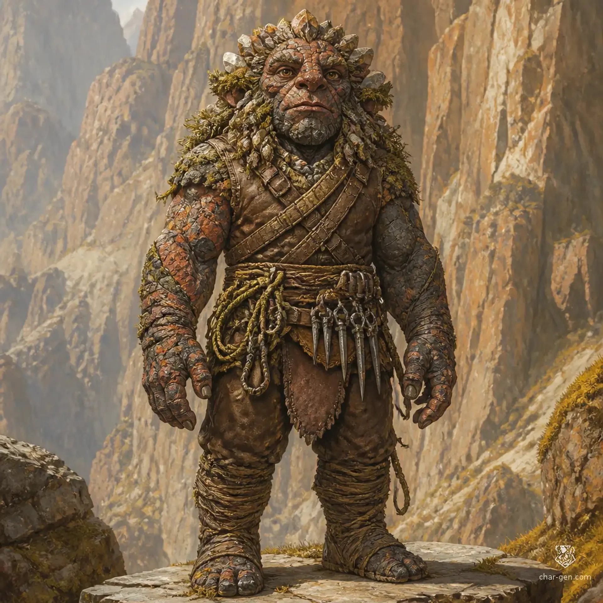 Orogeni - AI-generated fantasy Species