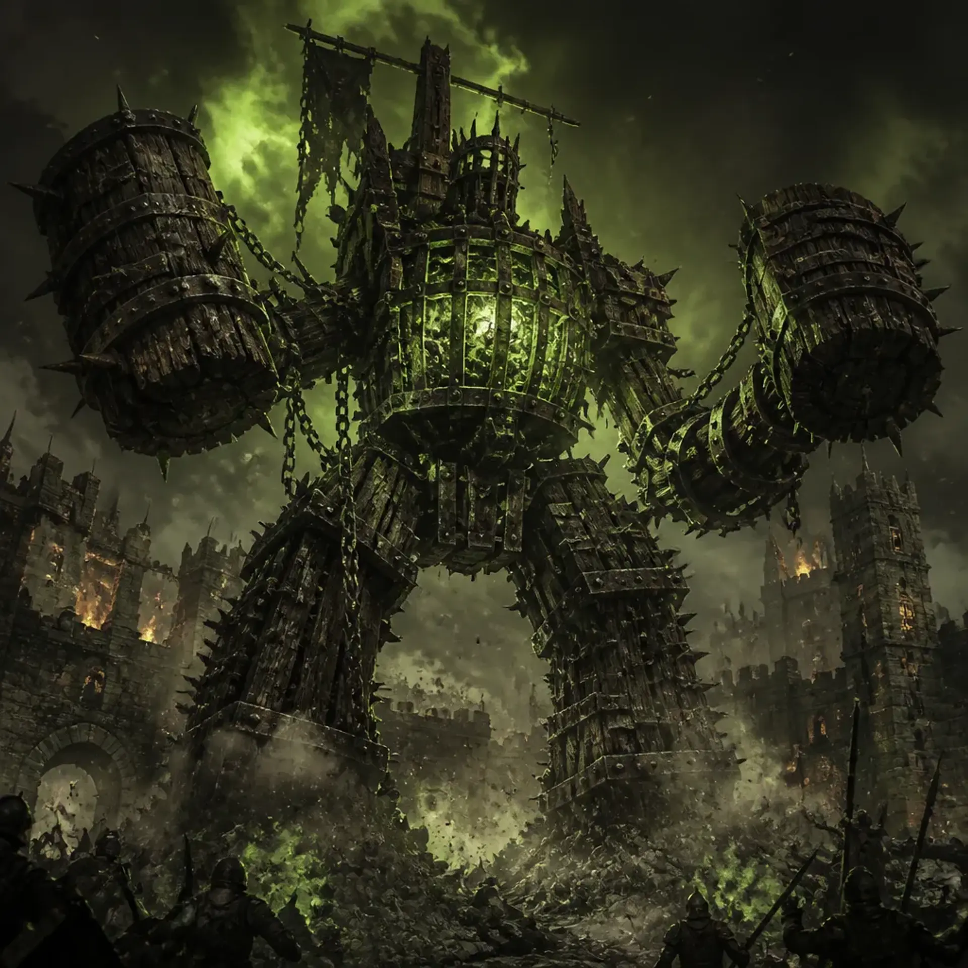 Breaker Golem - AI-generated fantasy Monster