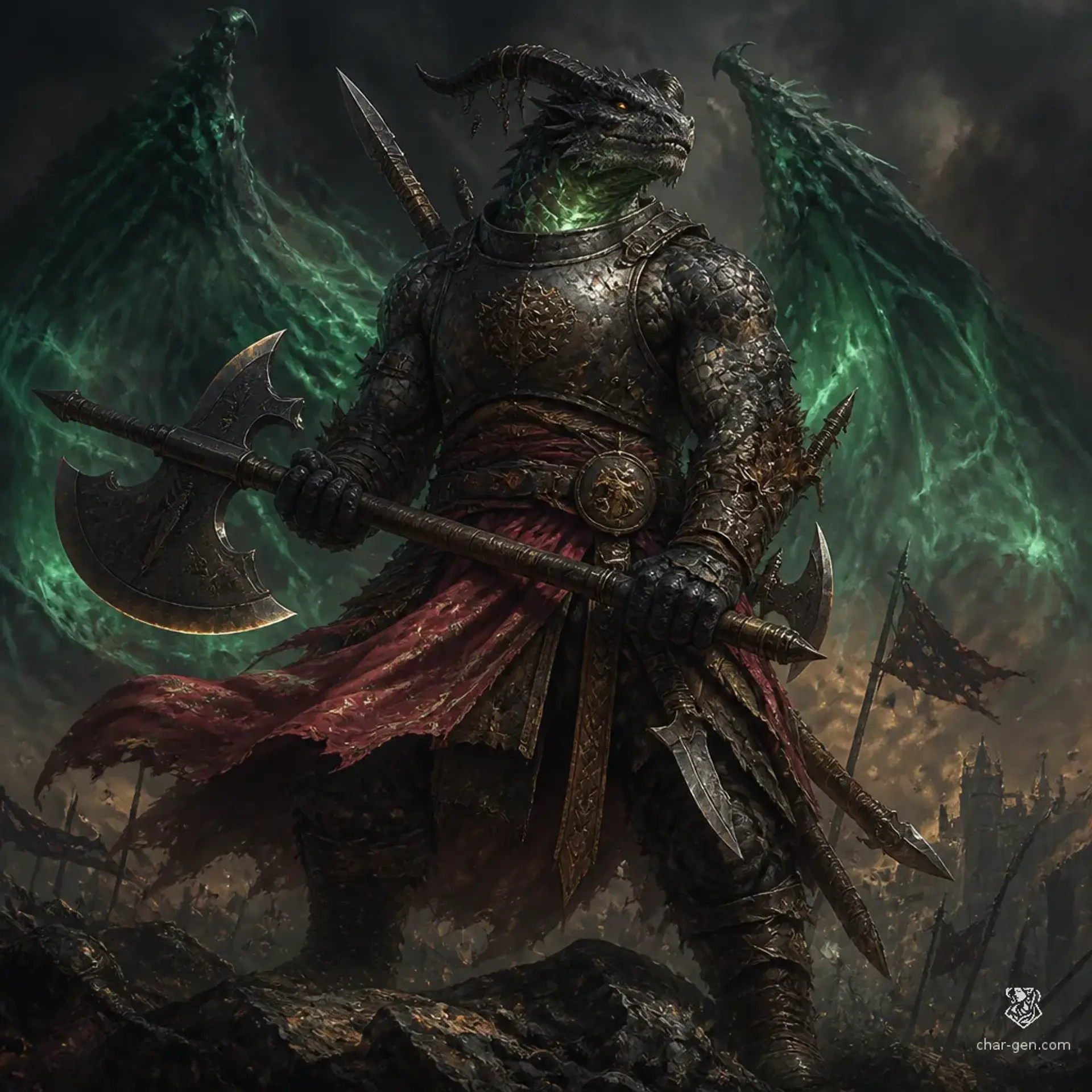 Kargat Seki - AI-generated fantasy Character