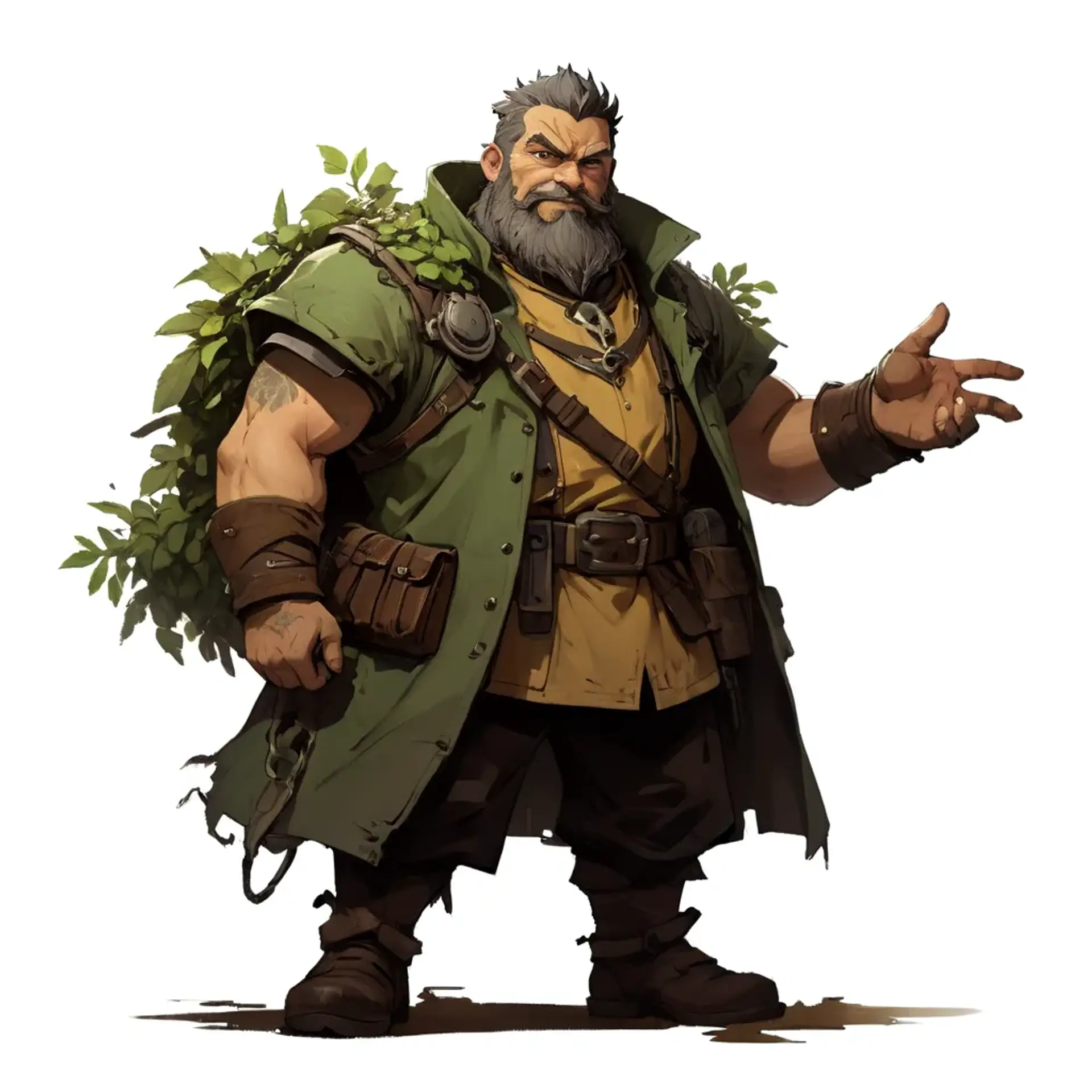 Lucky Oakes - AI-generated fantasy NPC