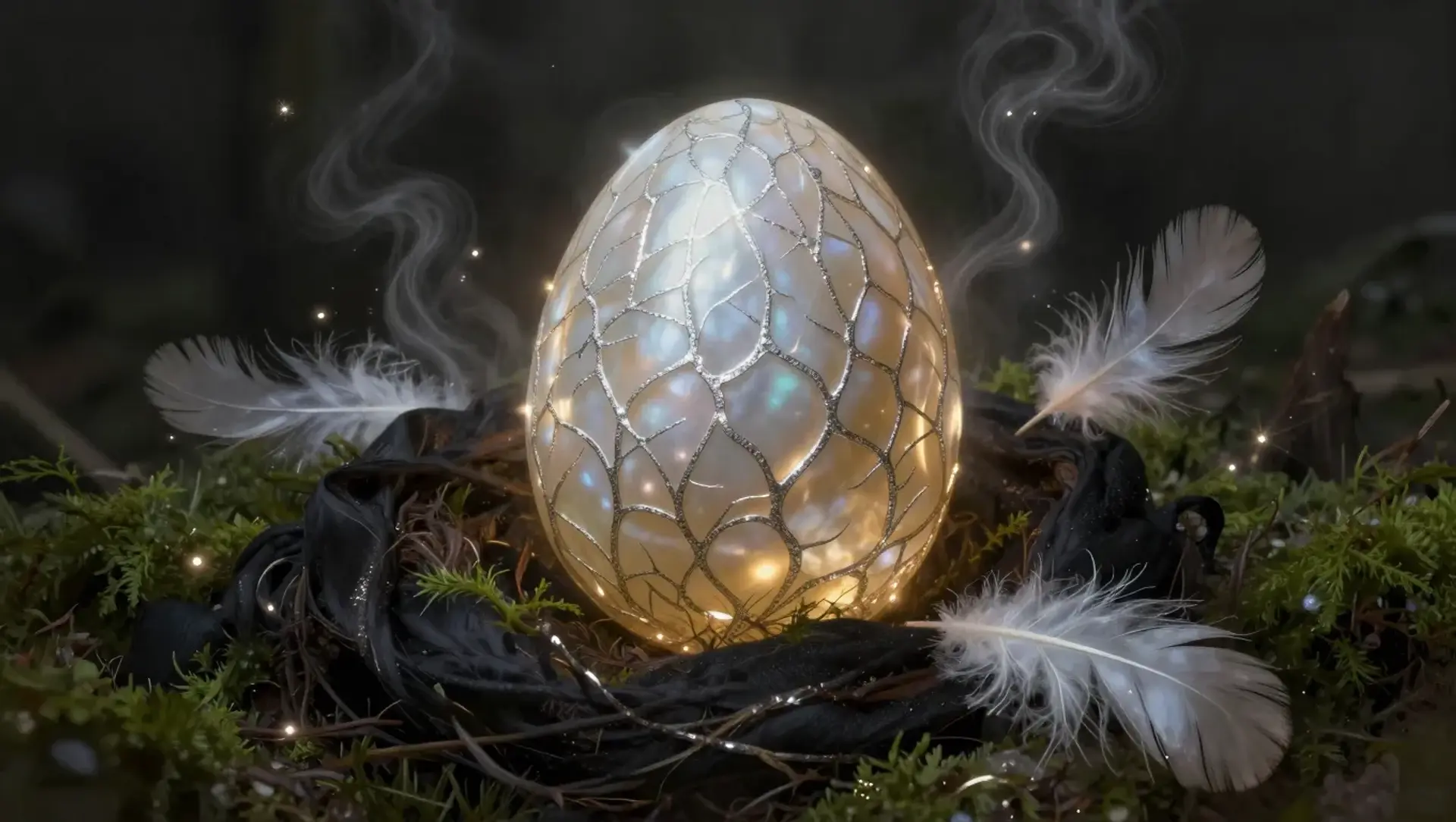 Preserved Exotic Bird Egg