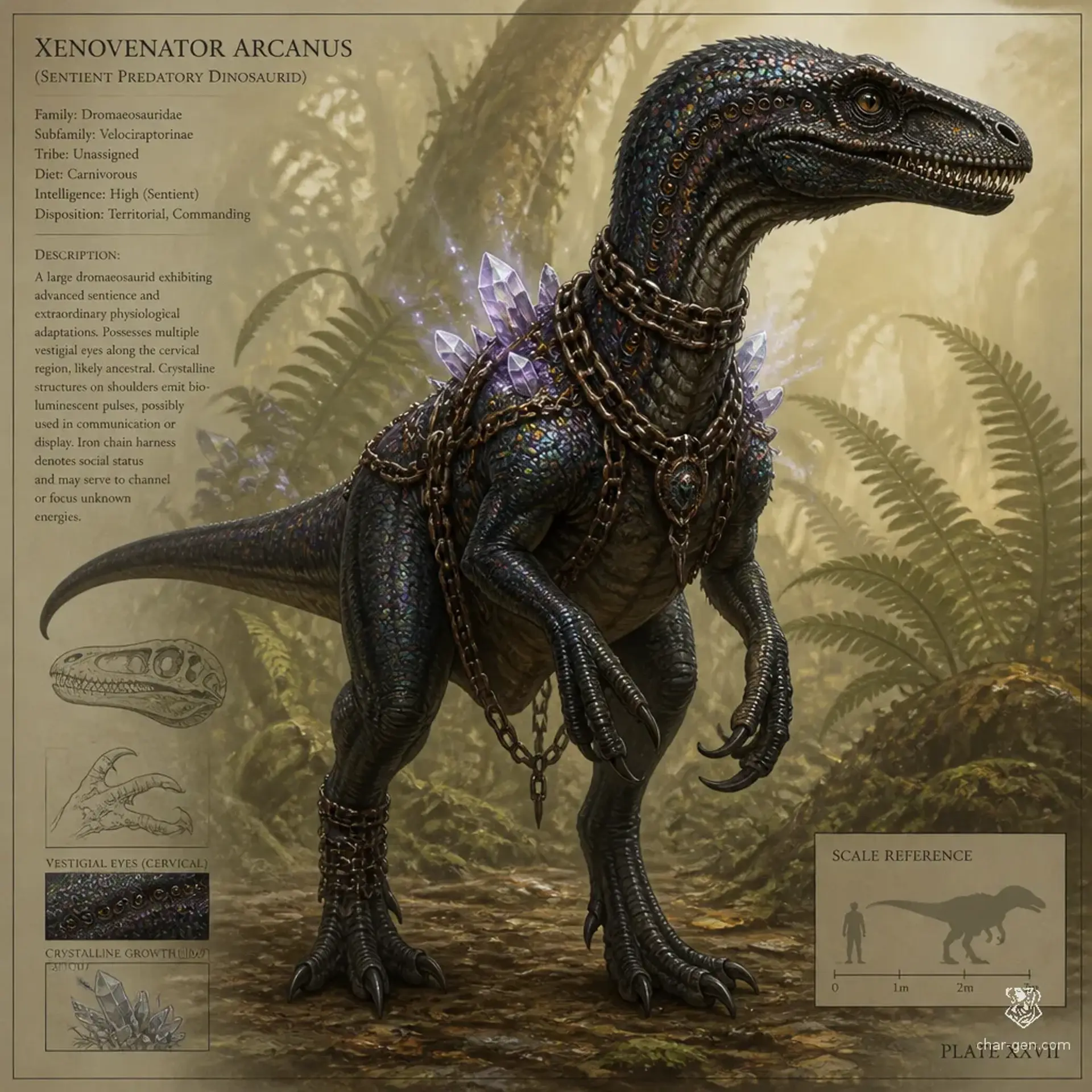 Vostrix - AI-generated fantasy Species