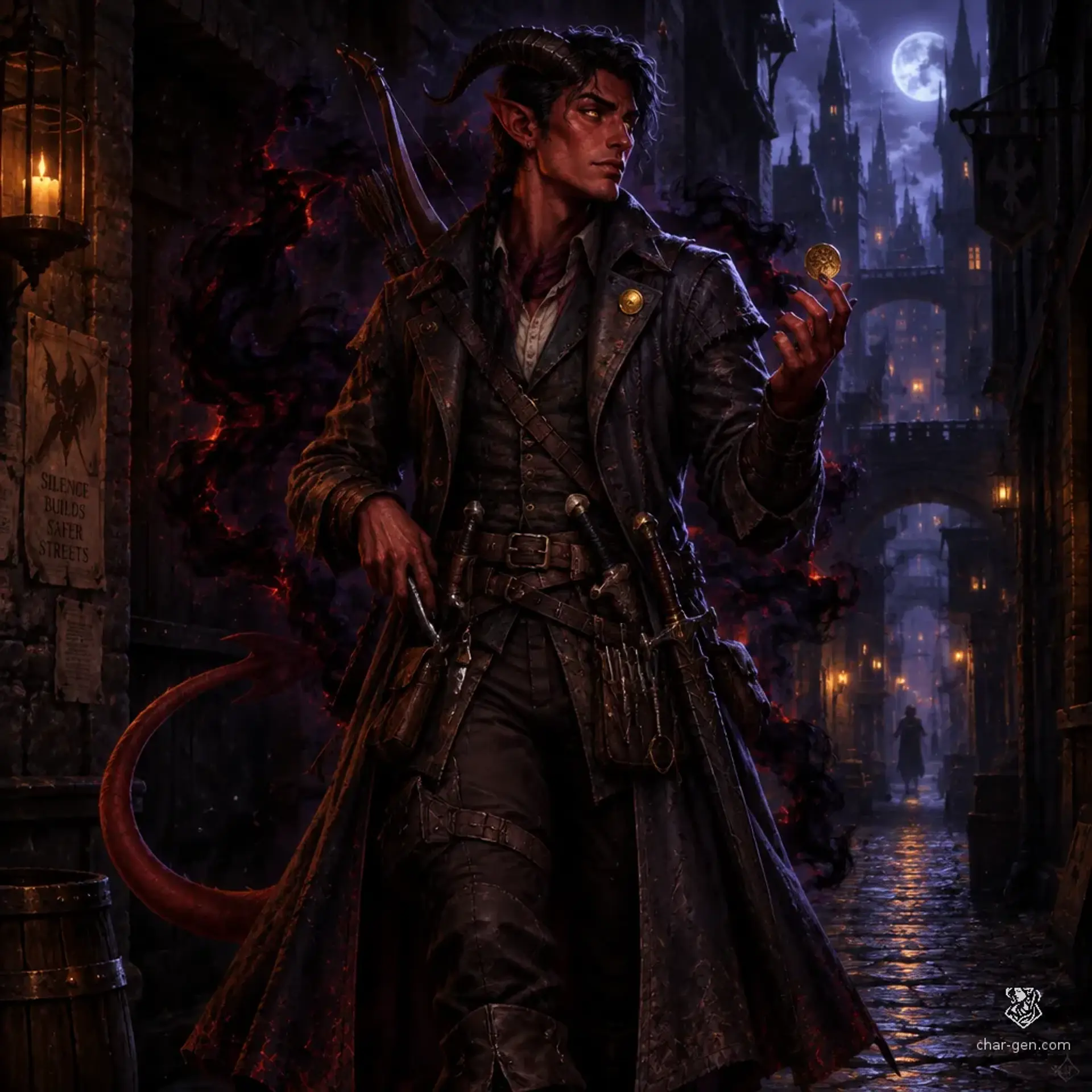 Soveliss - AI-generated fantasy Character