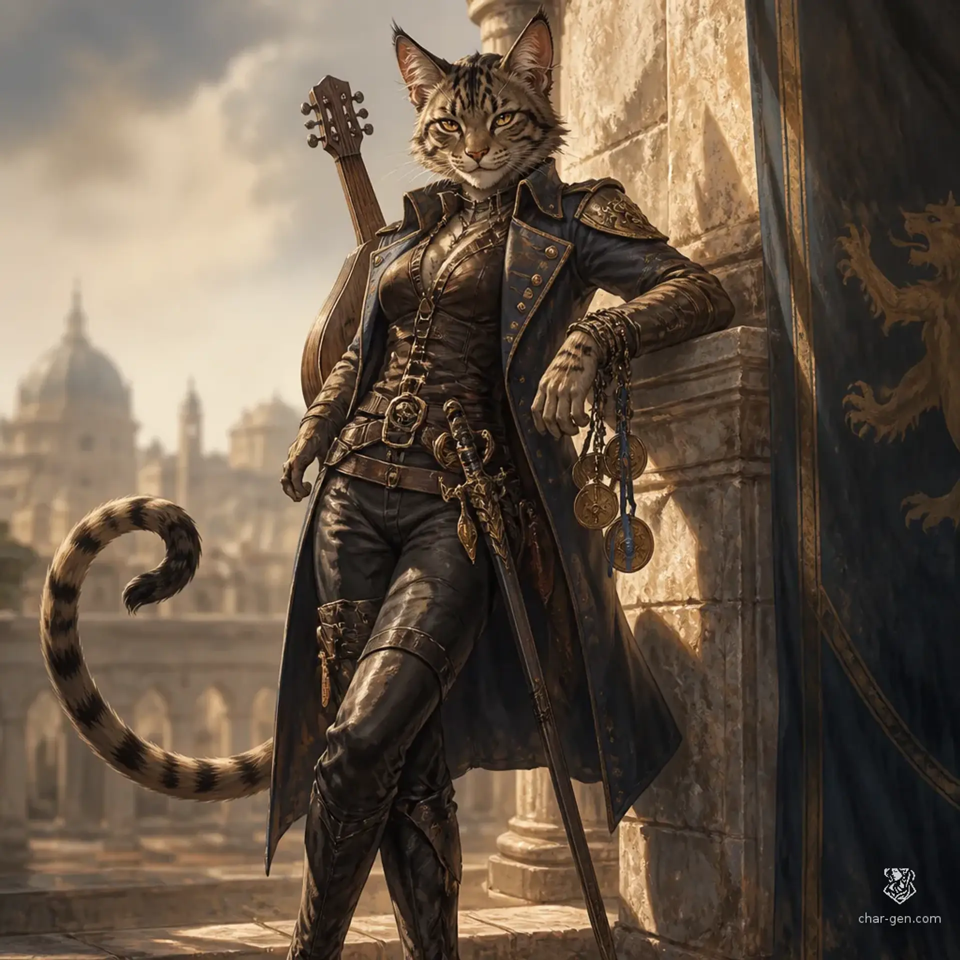 S - AI-generated fantasy Character