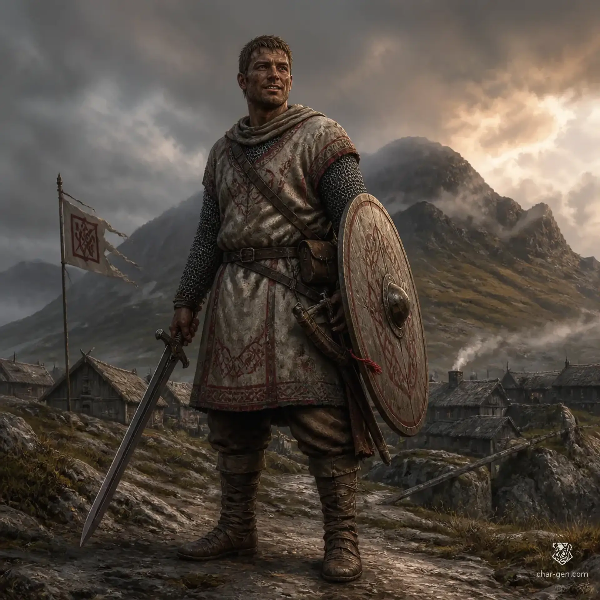 Brecko Vaskari - AI-generated fantasy Character