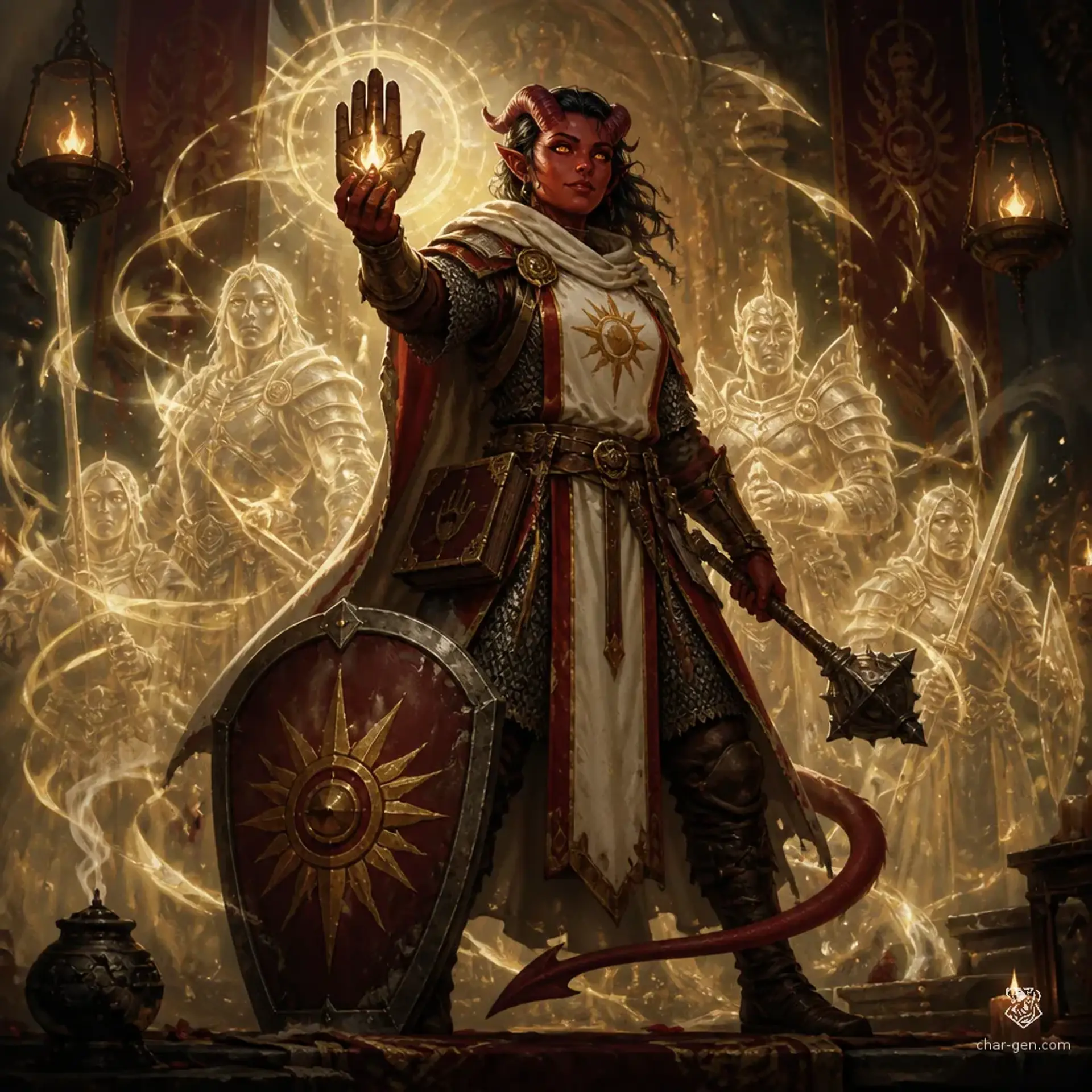 Ola - AI-generated fantasy Character