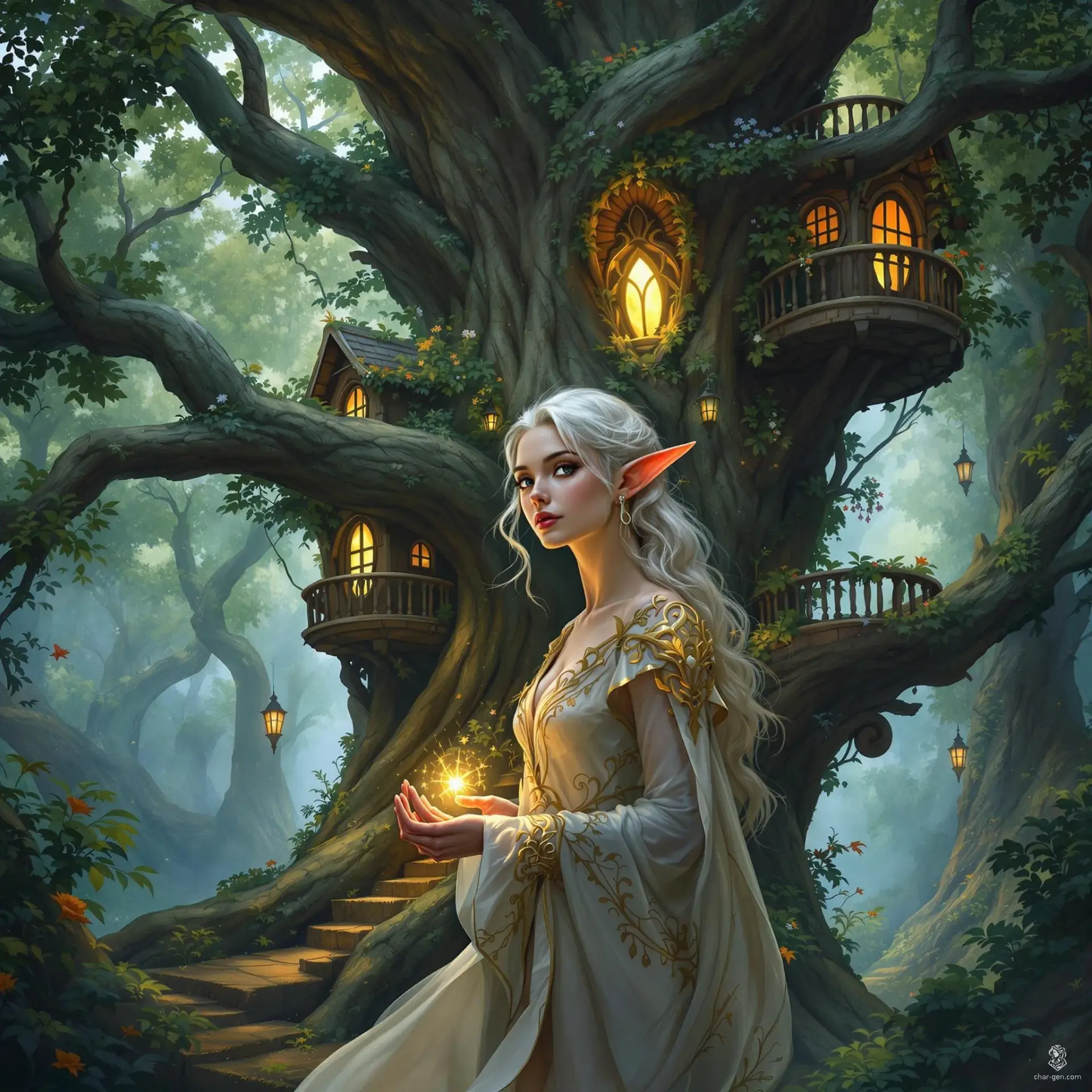 Eff Healer and tree house