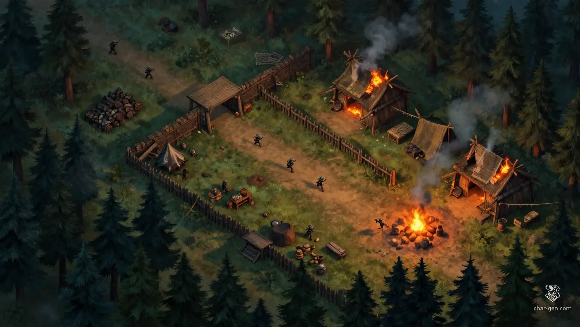 Protect Camp 8 From the Food Raiders
