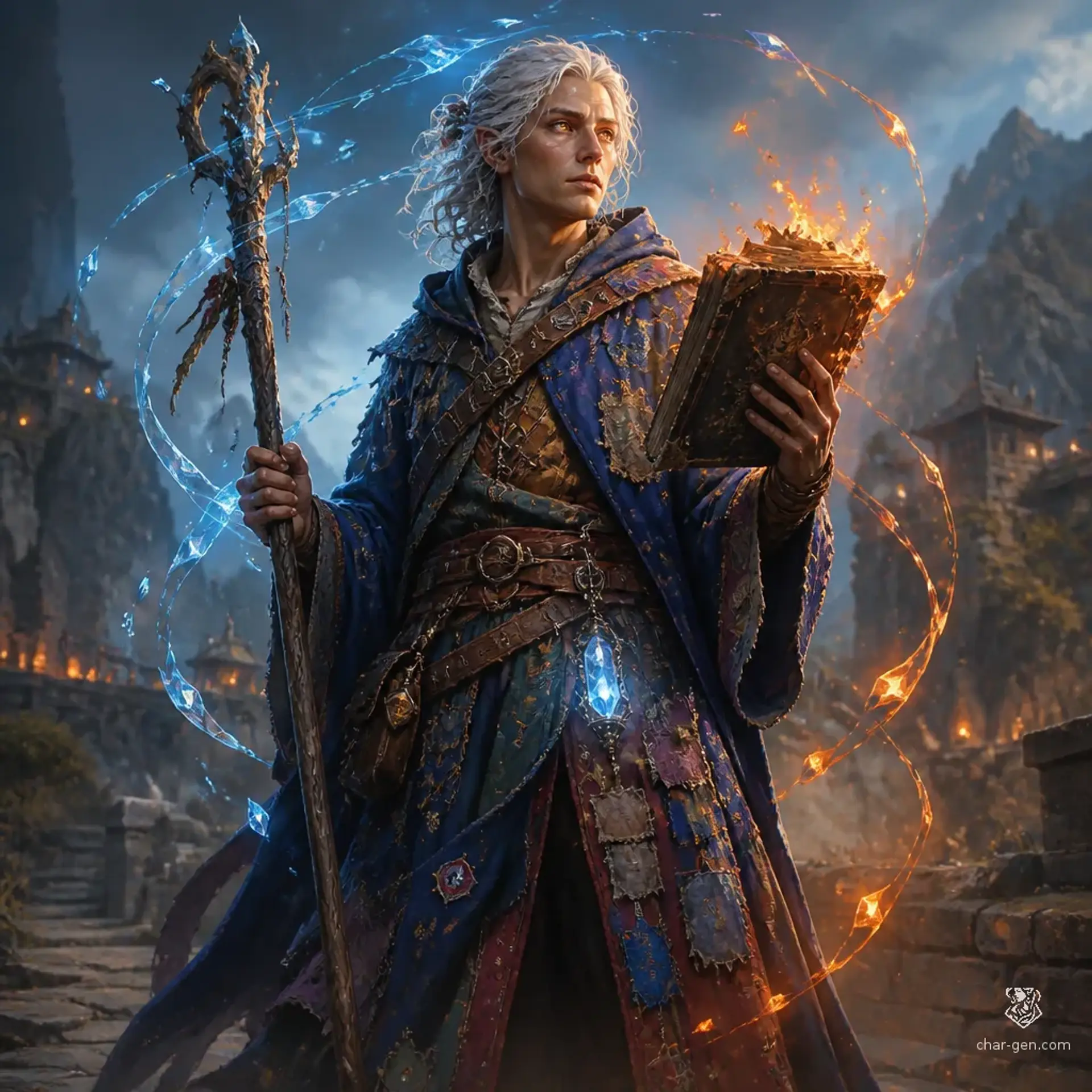 Tolga - AI-generated fantasy Character