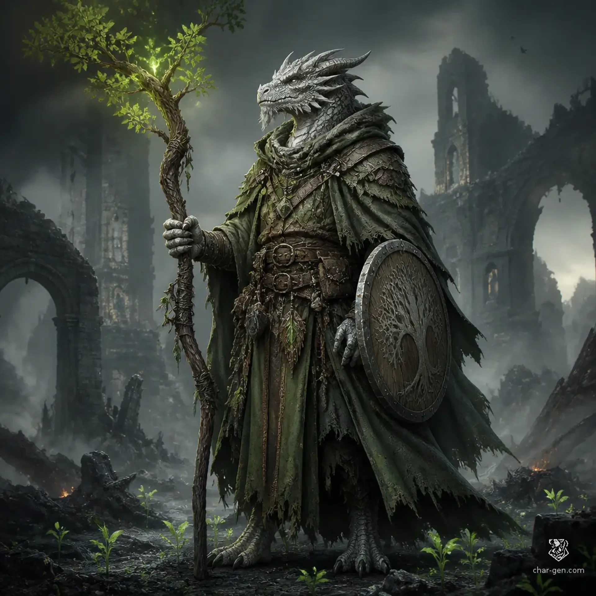 Voros Old-Coin - AI-generated fantasy Character
