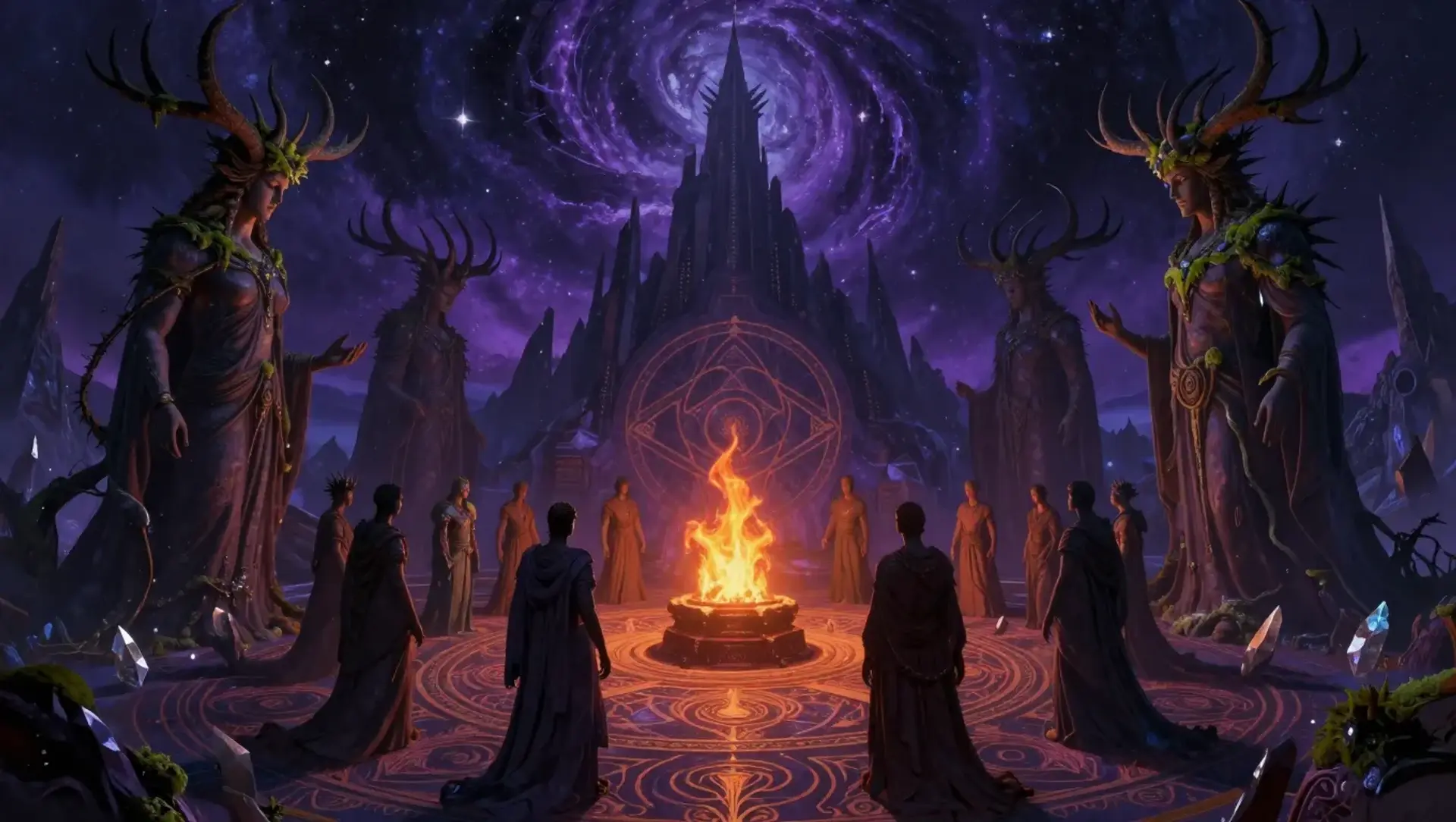 The Primal Eldest - AI-generated fantasy Pantheon
