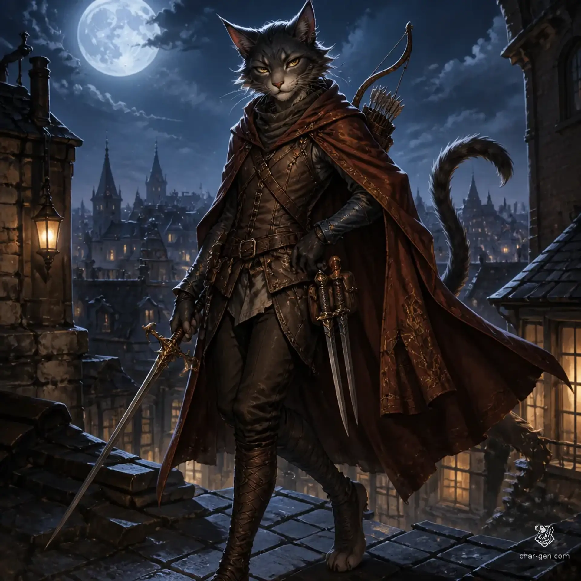 Kylaar - AI-generated fantasy Character