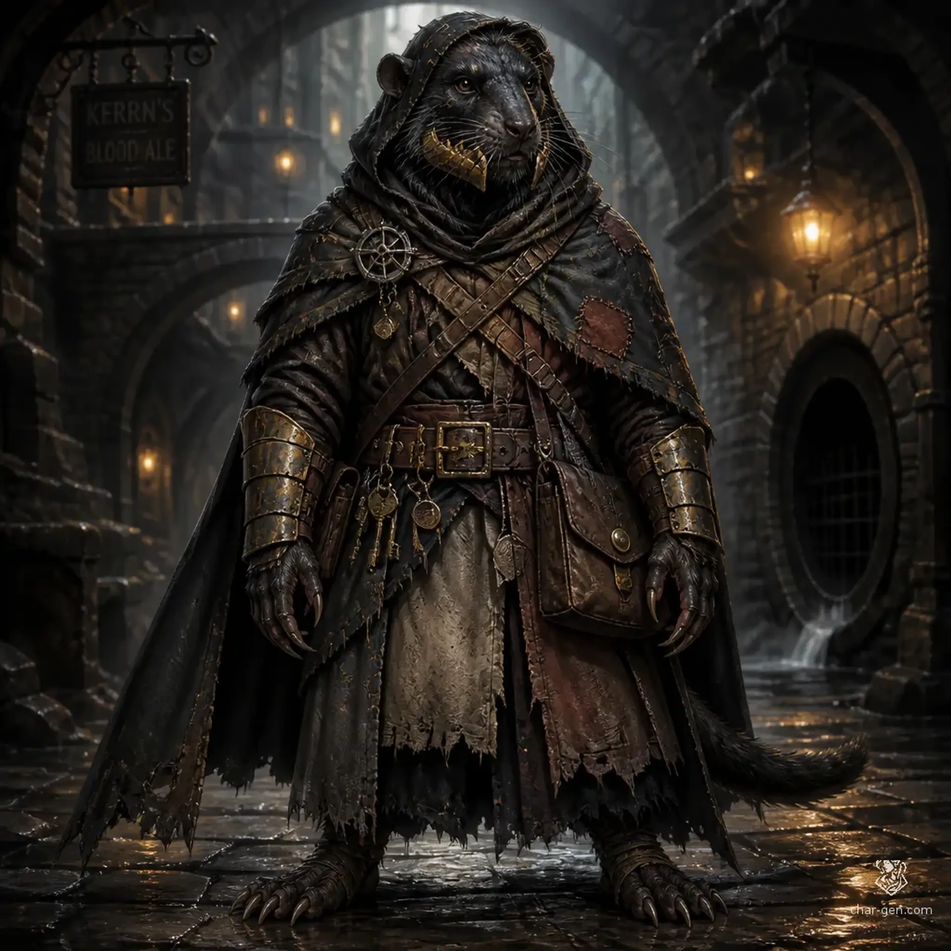Brassmuzzles - AI-generated fantasy Species