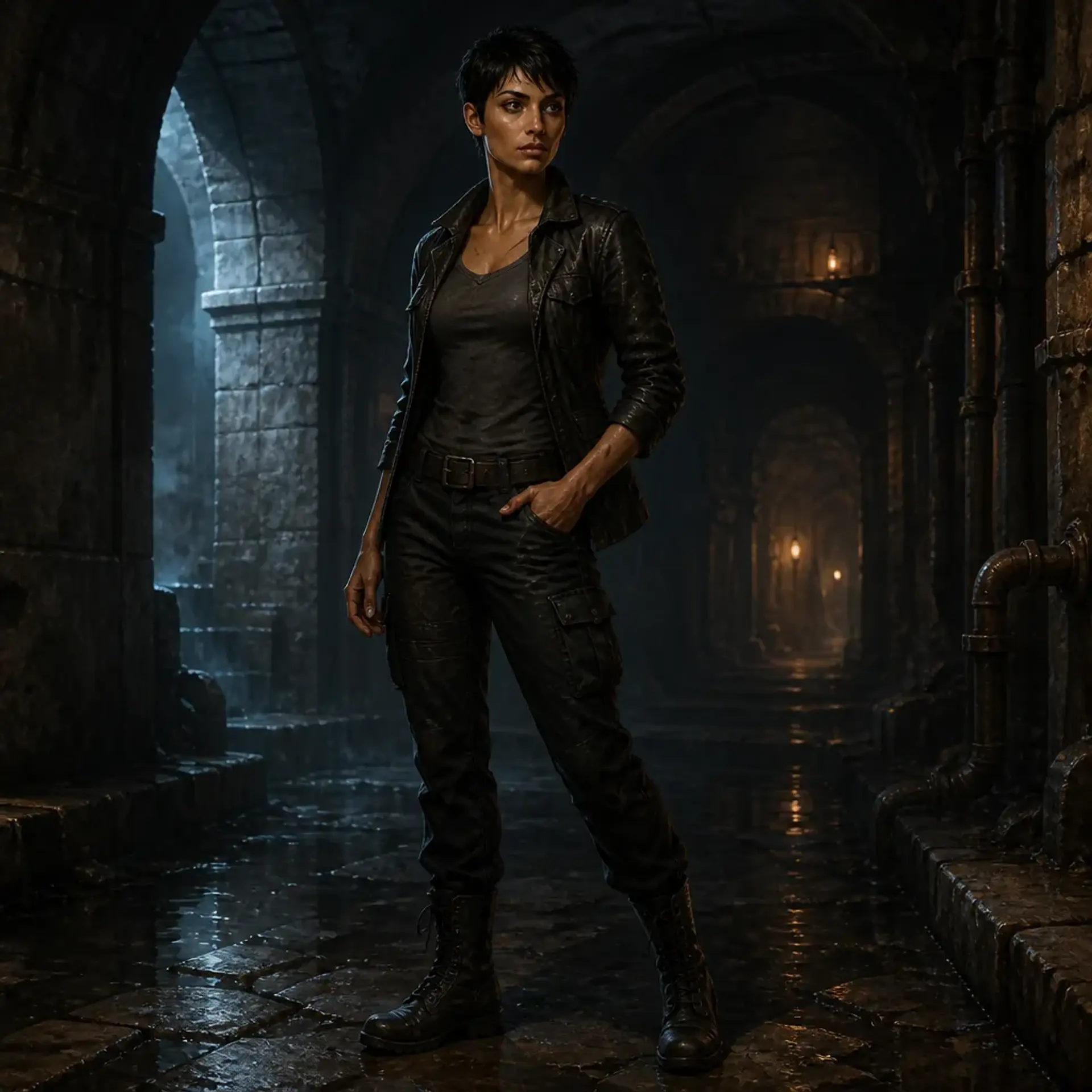 Sera Vey - AI-generated fantasy Character