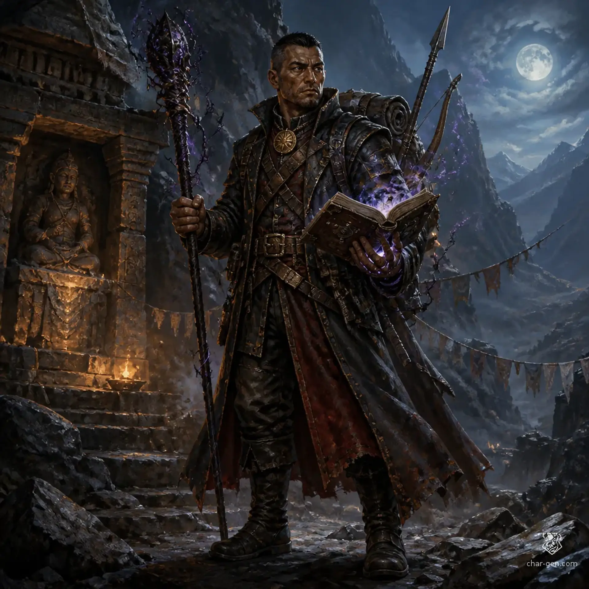 Toma - AI-generated fantasy Character