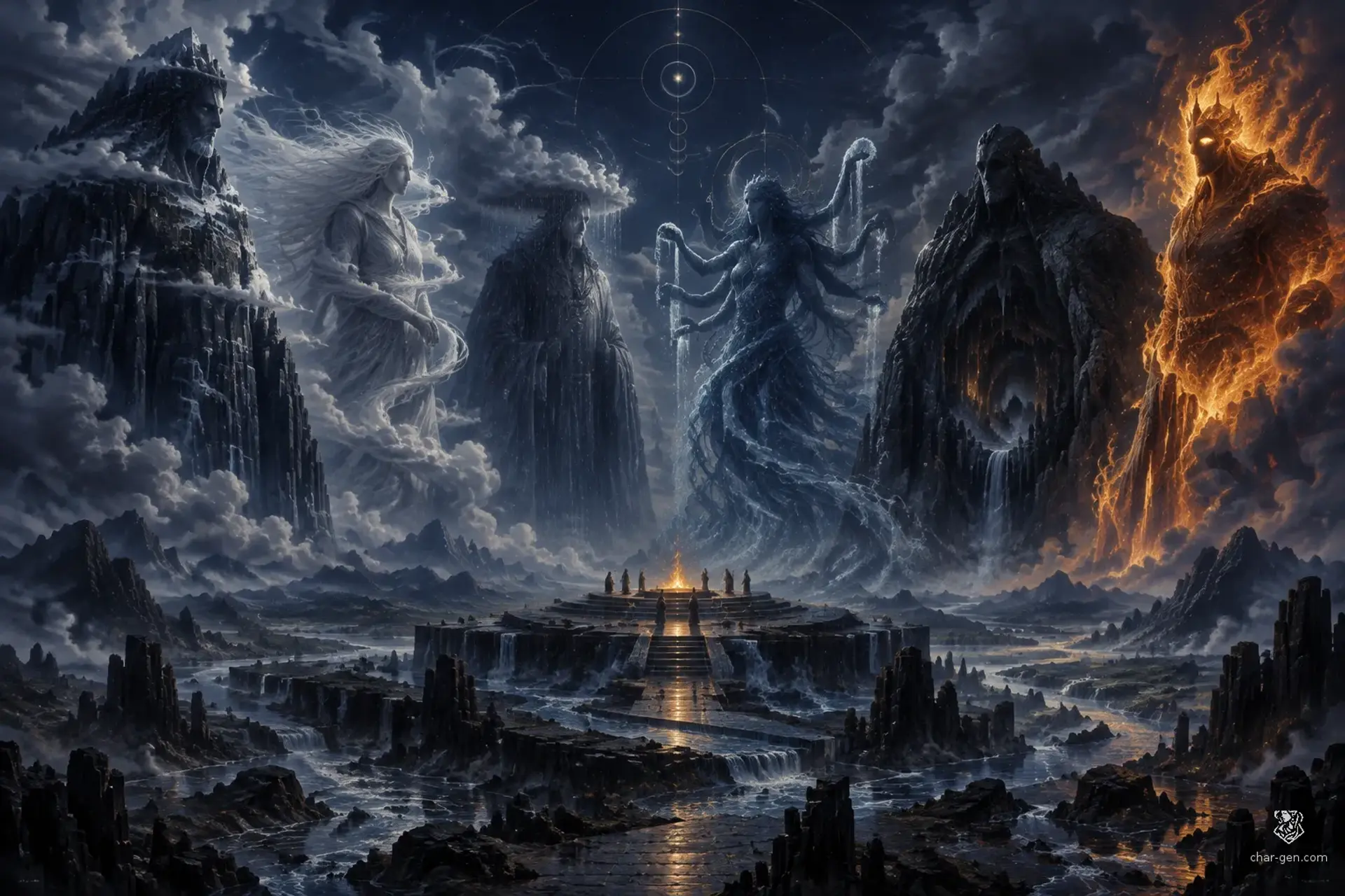 The Sixfold Vast