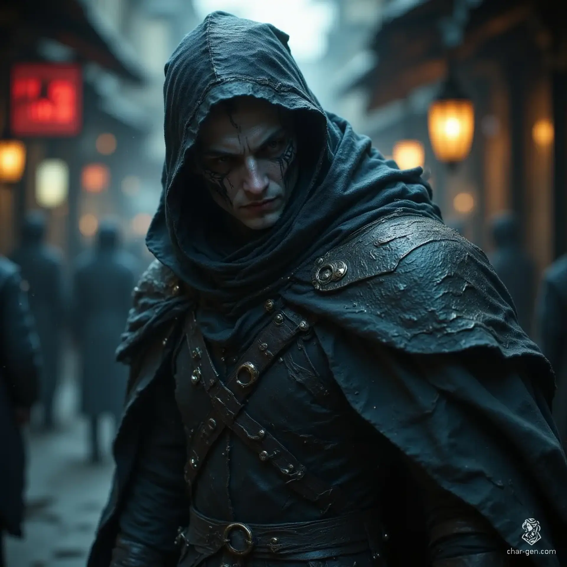Corven Sarthis - AI-generated fantasy NPC