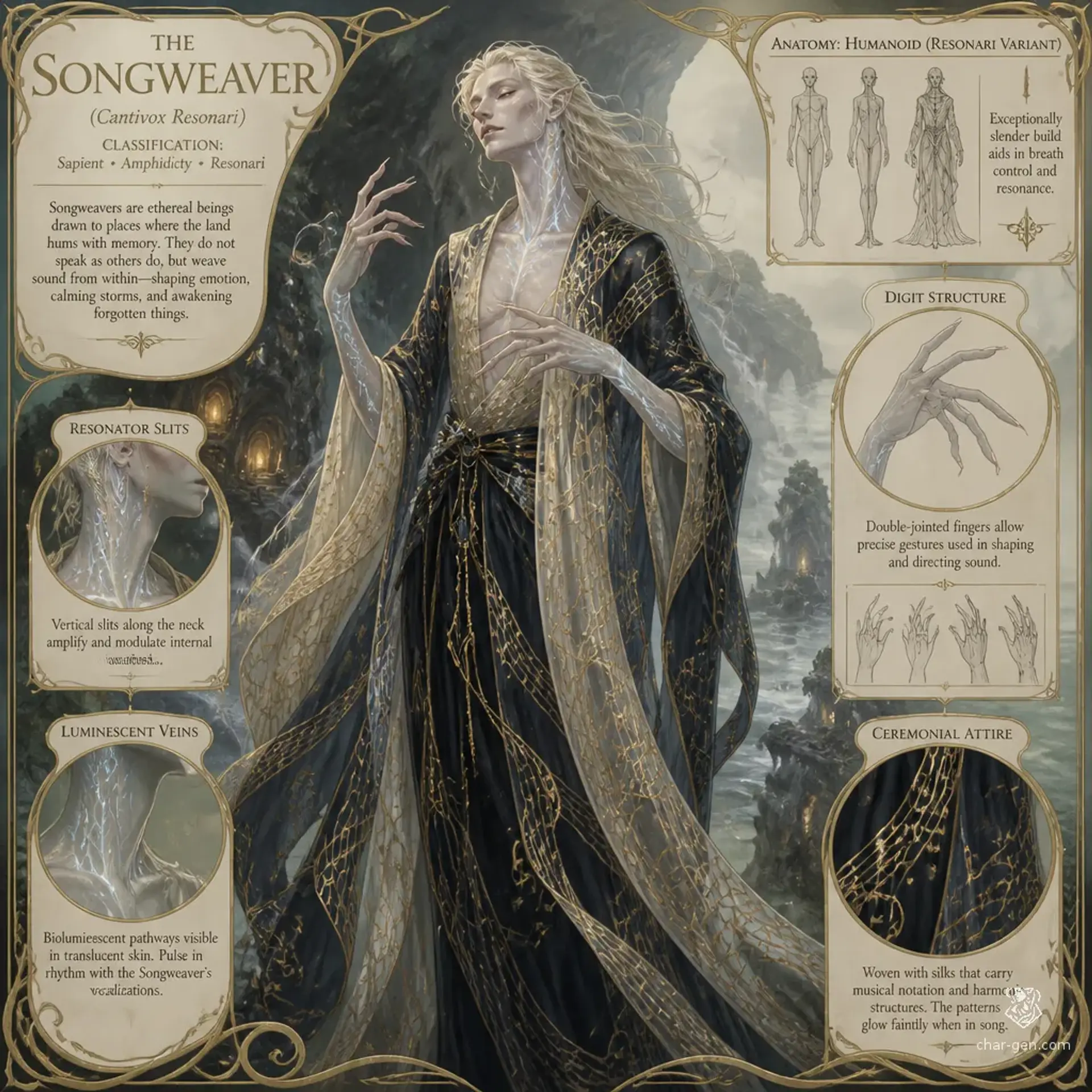Lyrari - AI-generated fantasy Species