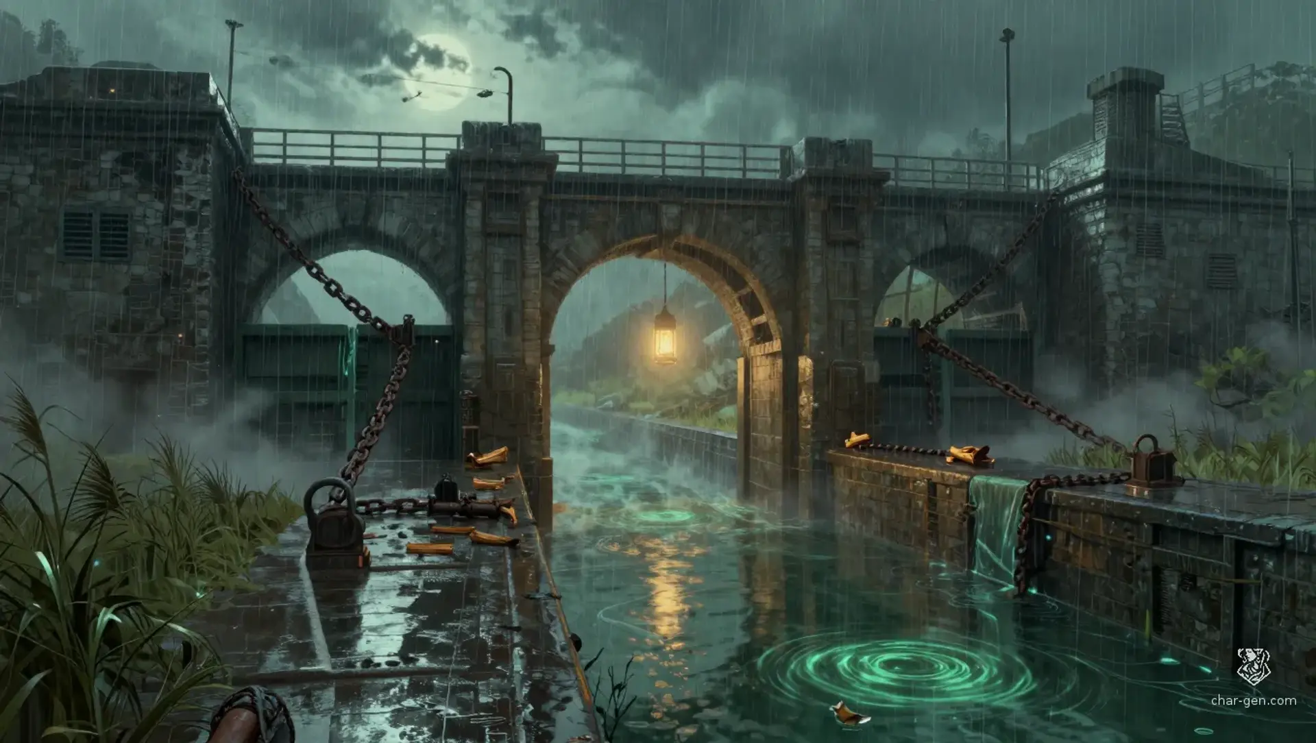 Whispers Beneath the Lock - AI-generated fantasy Quest