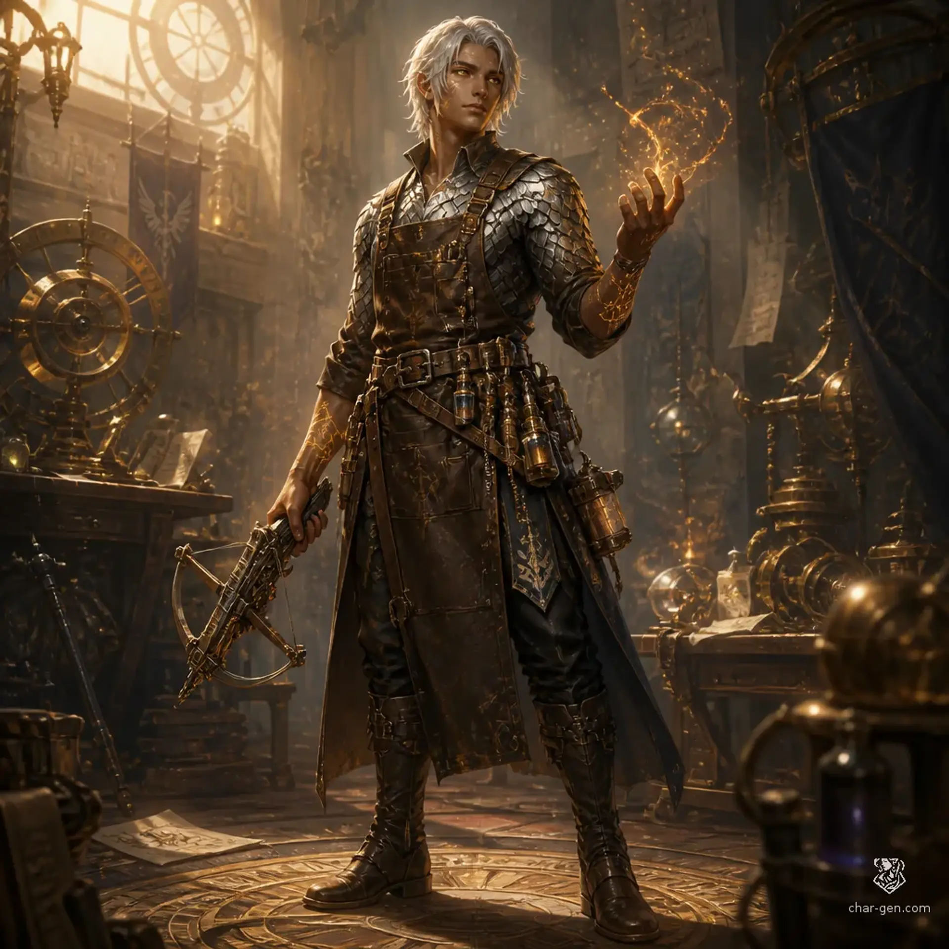 Nik - AI-generated fantasy Character
