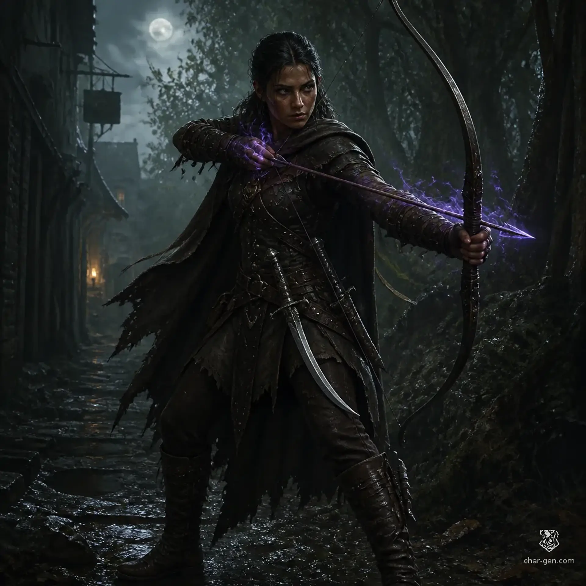 Elira Voss - AI-generated fantasy Character