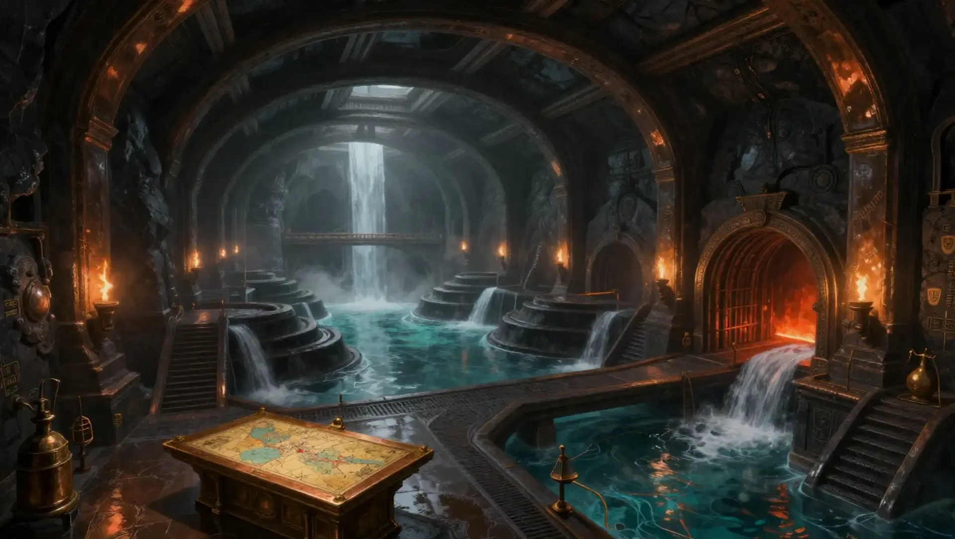 The Cinder-Well Aqueduct Exchange