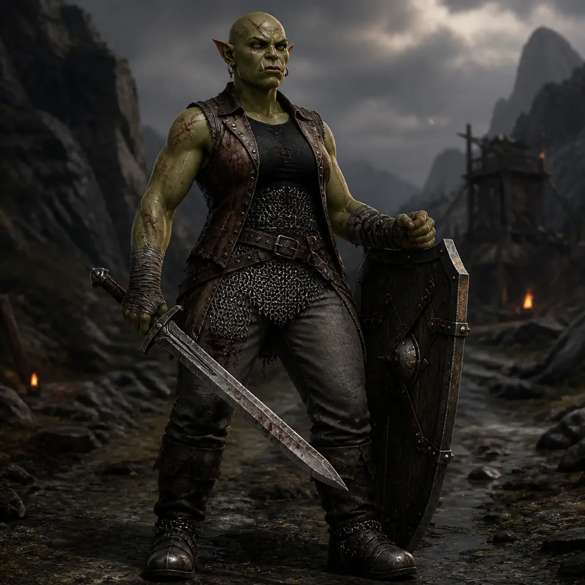 Lazya - AI-generated fantasy Character