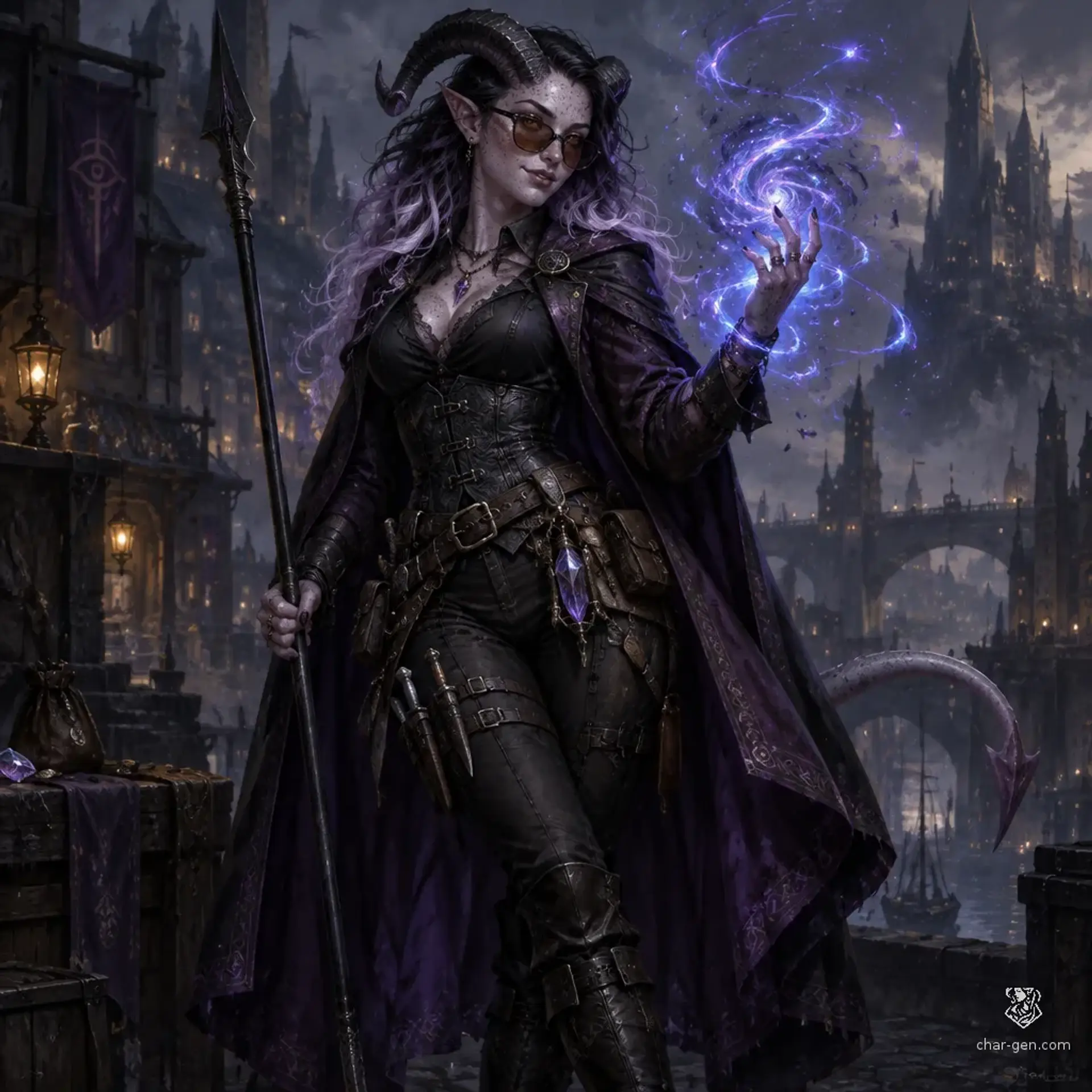 Salli Rautio - AI-generated fantasy Character