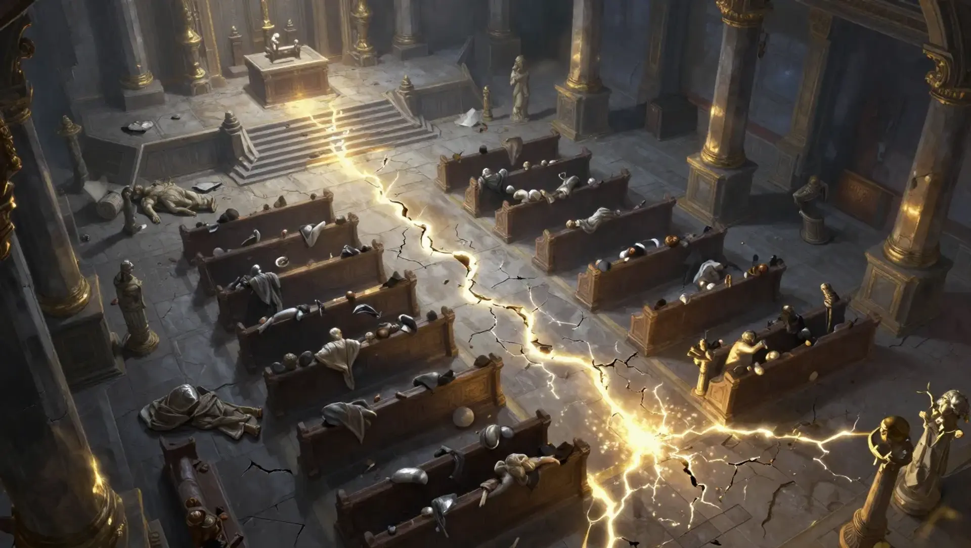 Hold the Council Hall - AI-generated fantasy Encounter