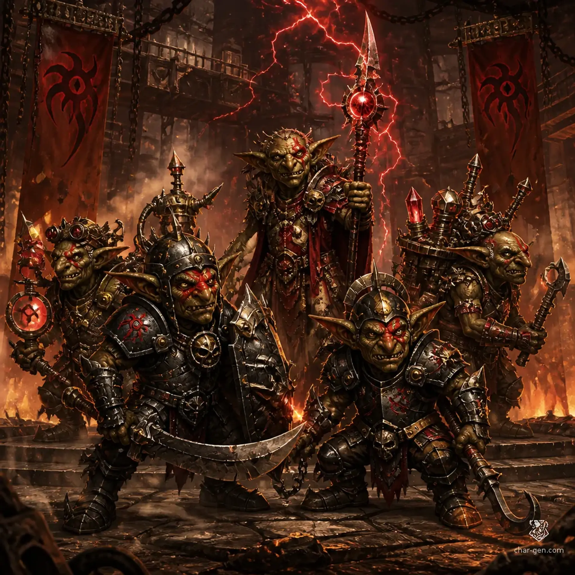 Firelash Company Commanders