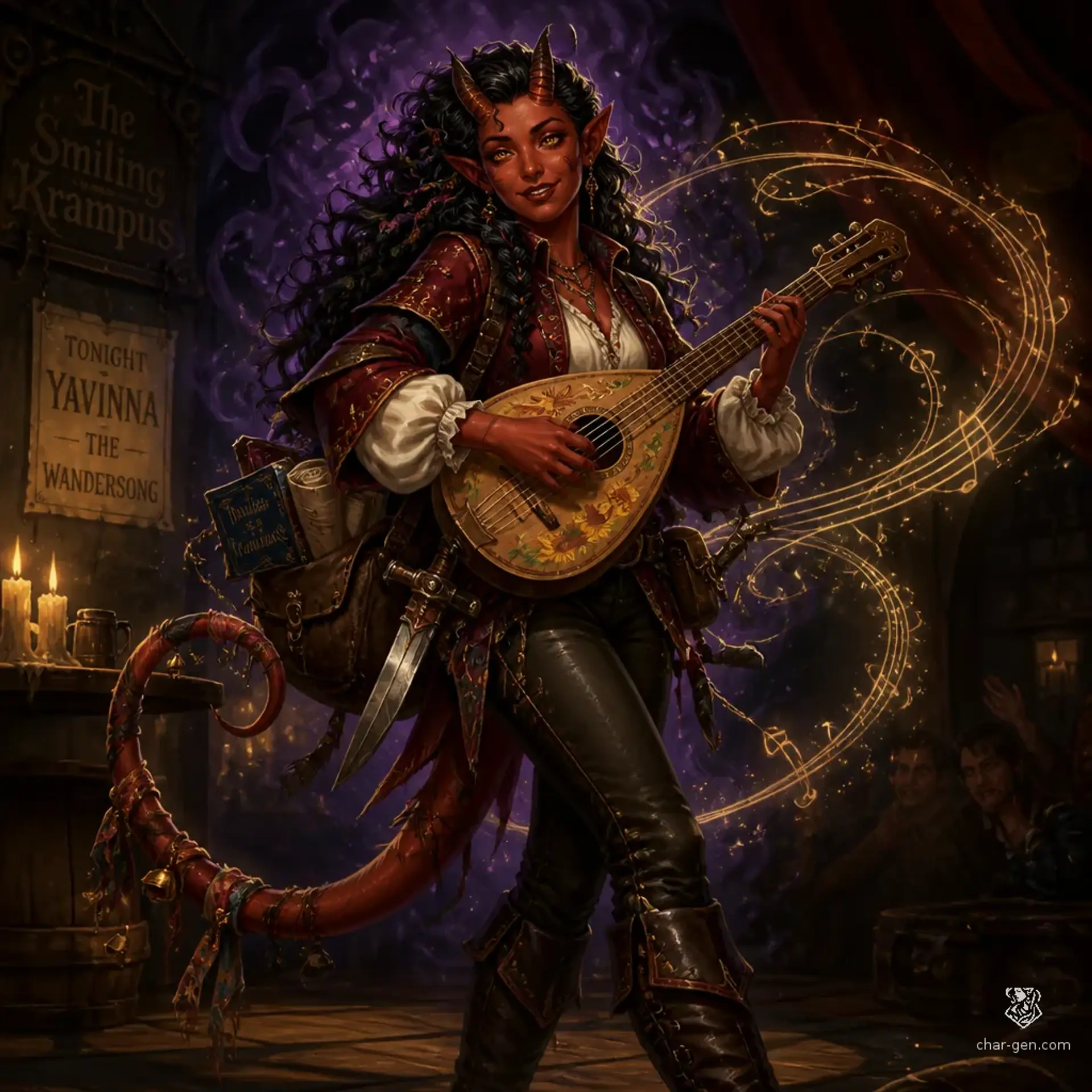 Mireya Kito - AI-generated fantasy Character