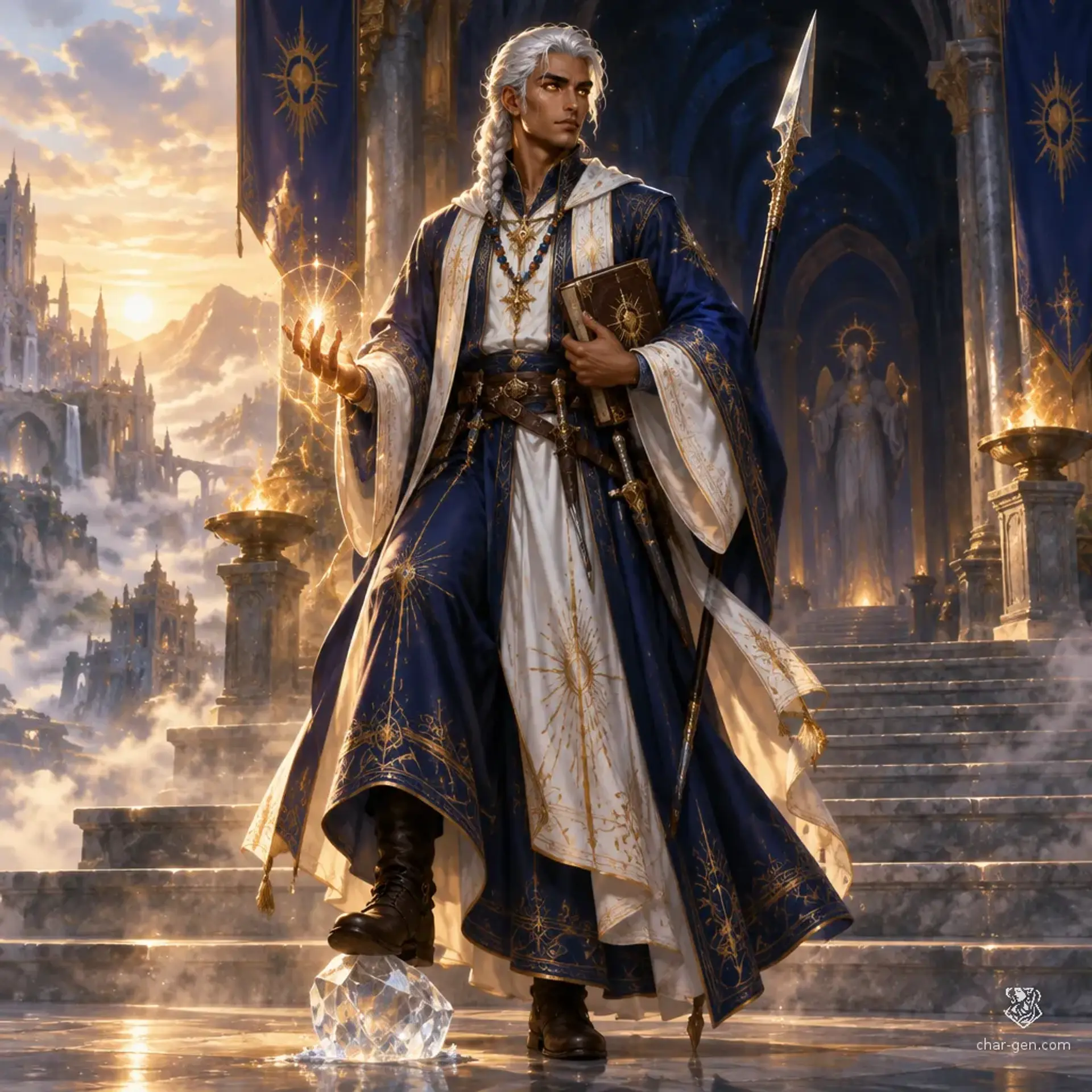 BRYN - AI-generated fantasy Character