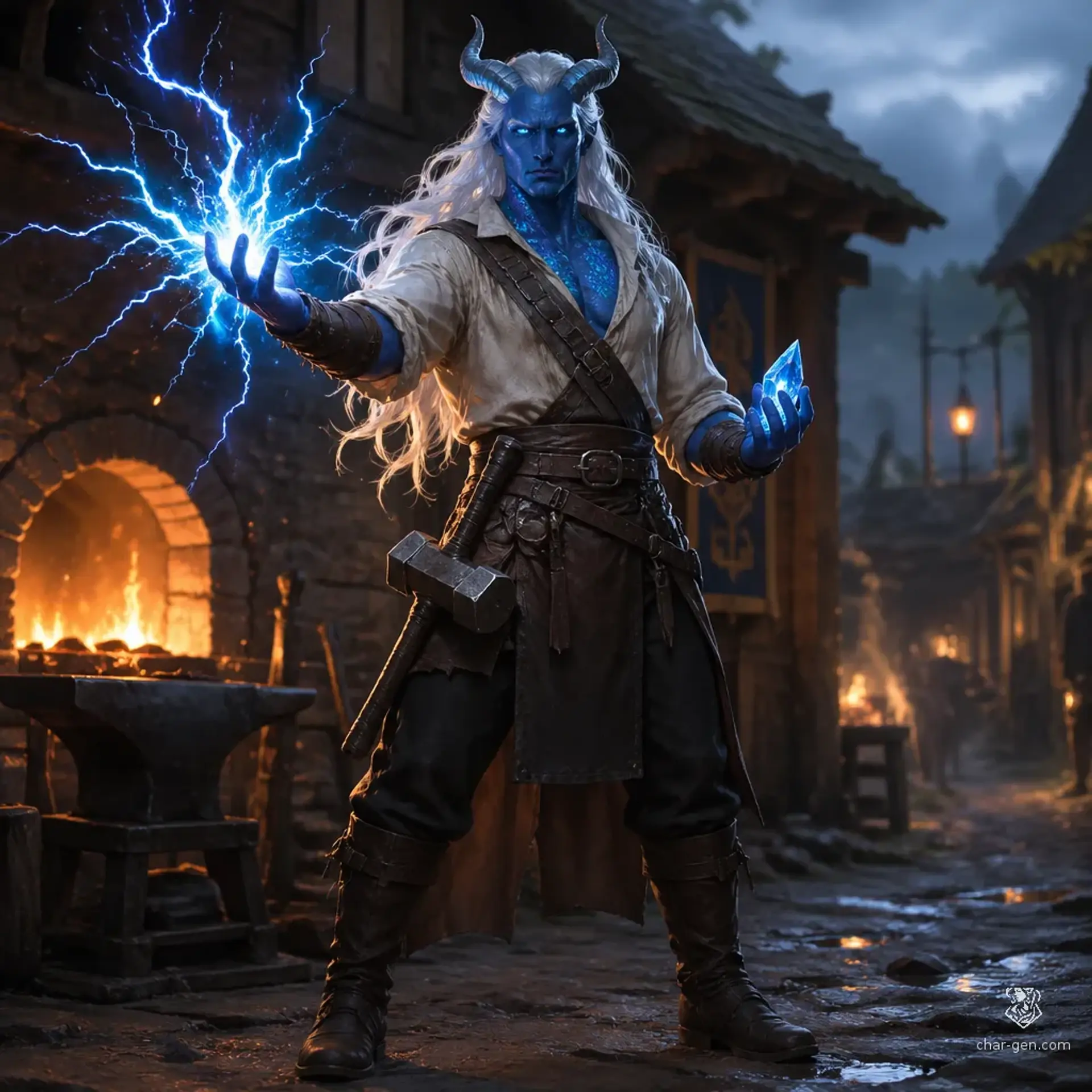 Rodrick - AI-generated fantasy Character