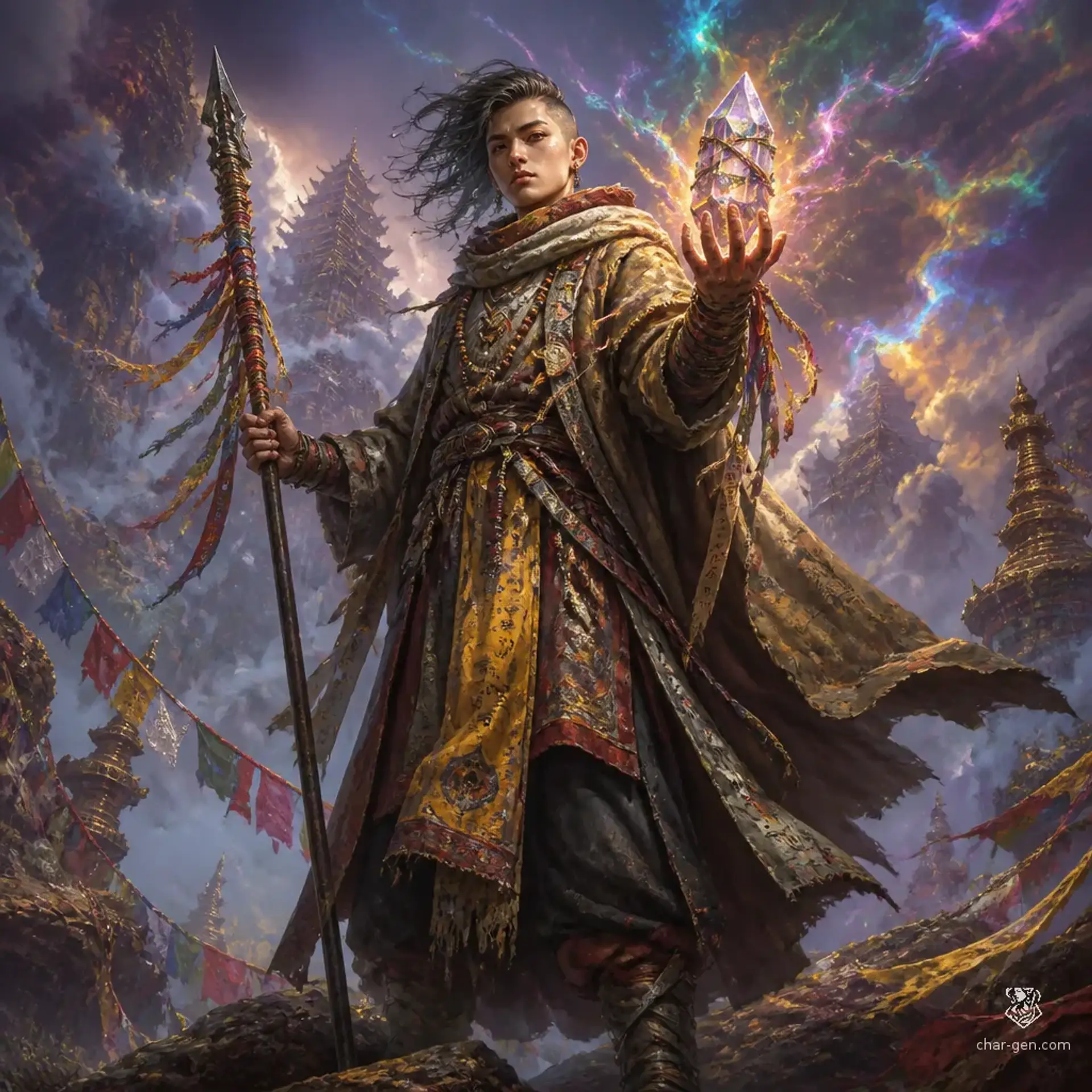 Ilyra Voss - AI-generated fantasy Character