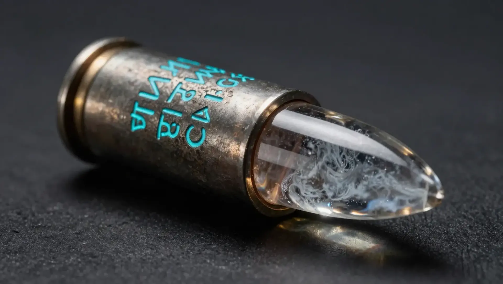 Oblivion-Point 12.7x55mm Round - AI-generated fantasy Magic Item