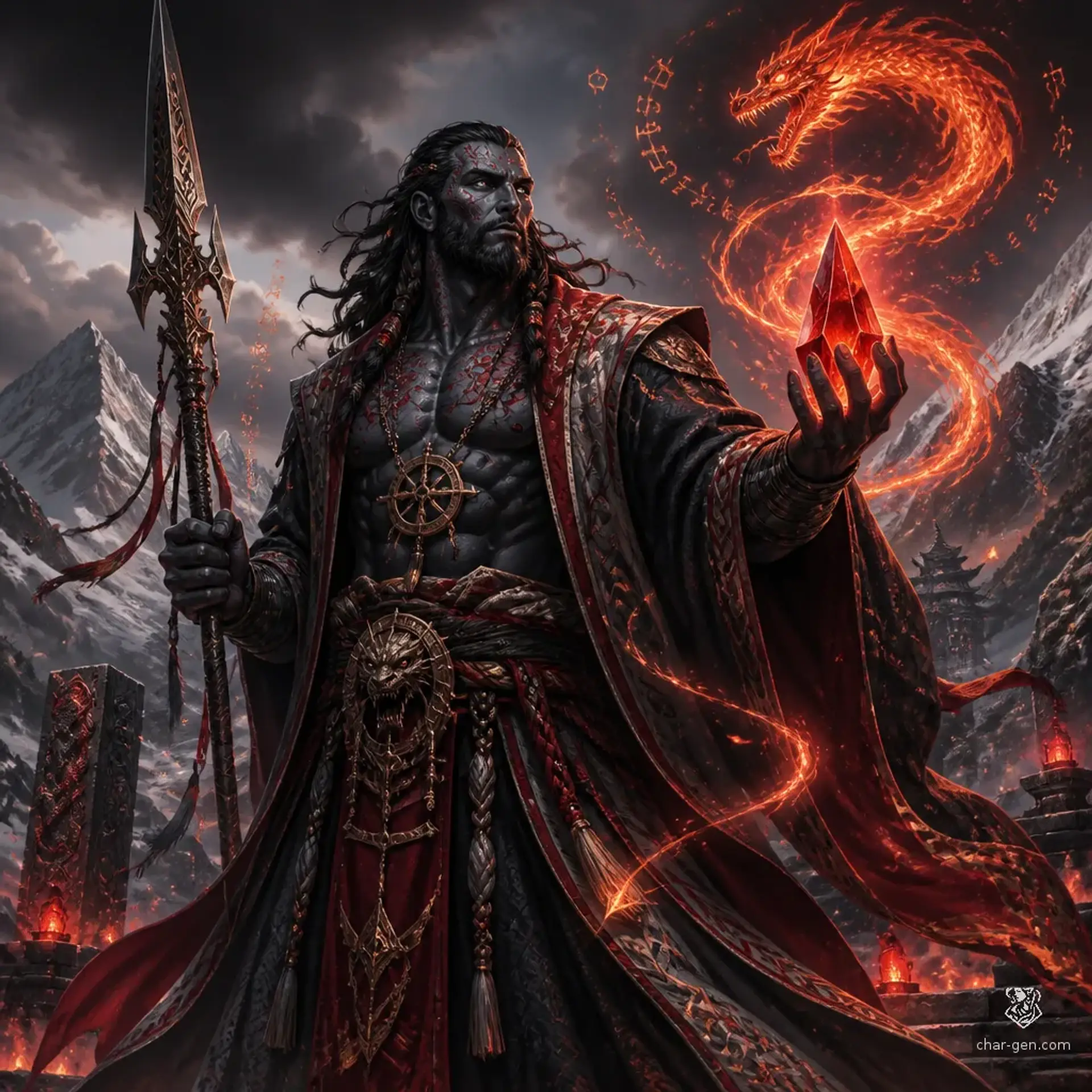 Henri - AI-generated fantasy Character