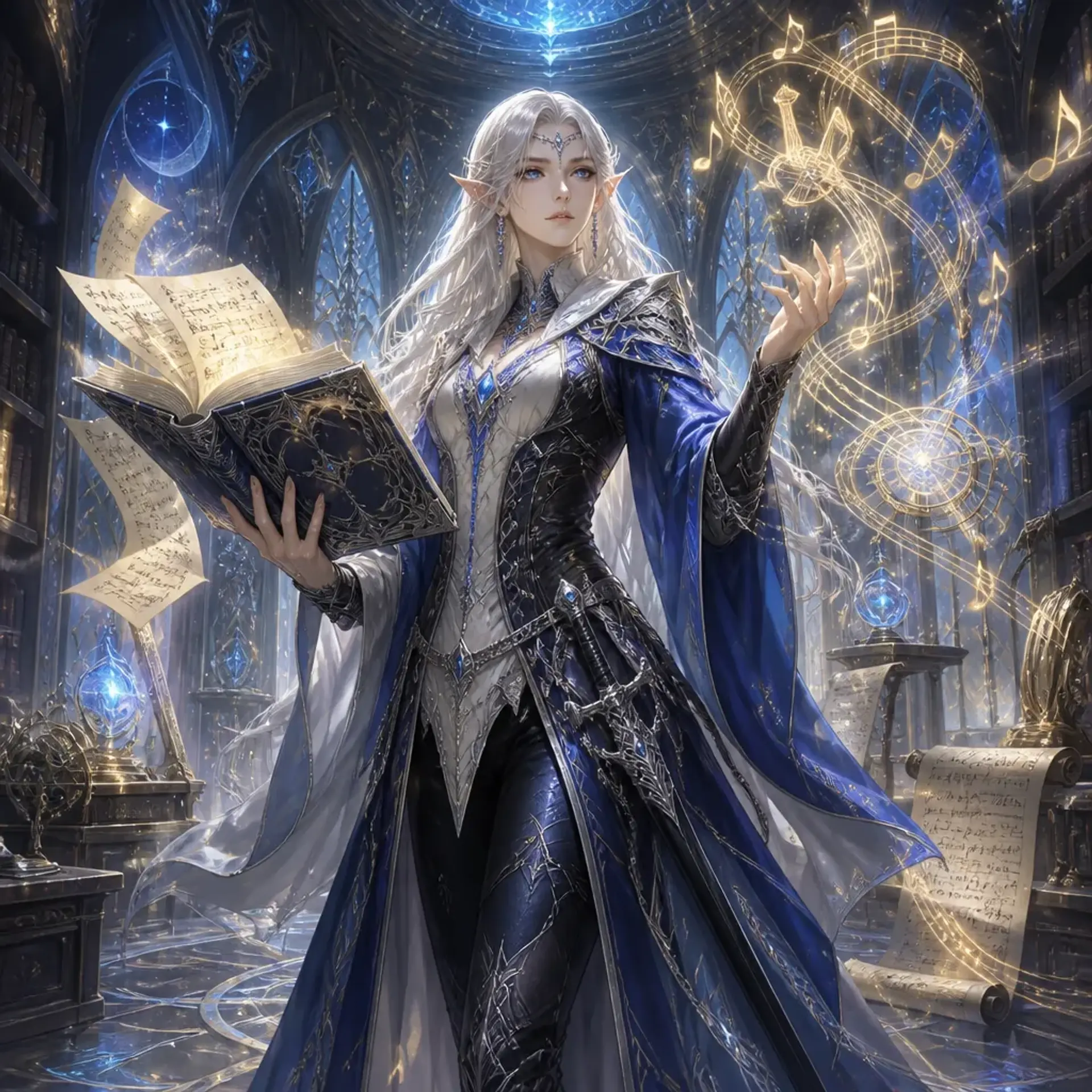 Lysandra - AI-generated fantasy Character