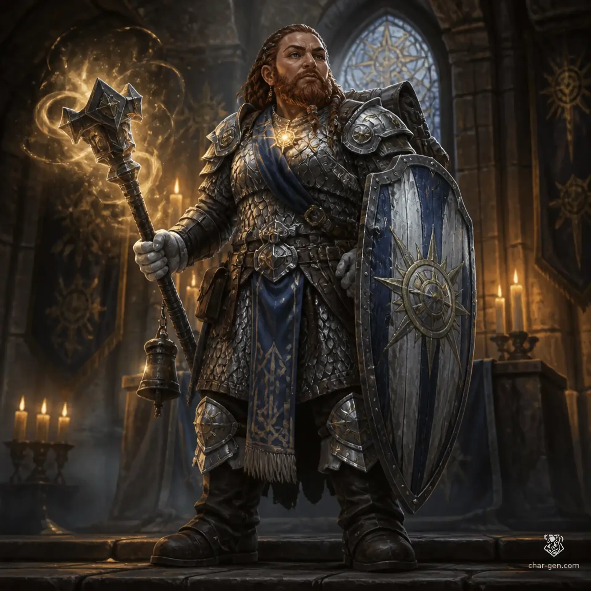 Nadrah Vell - AI-generated fantasy Character