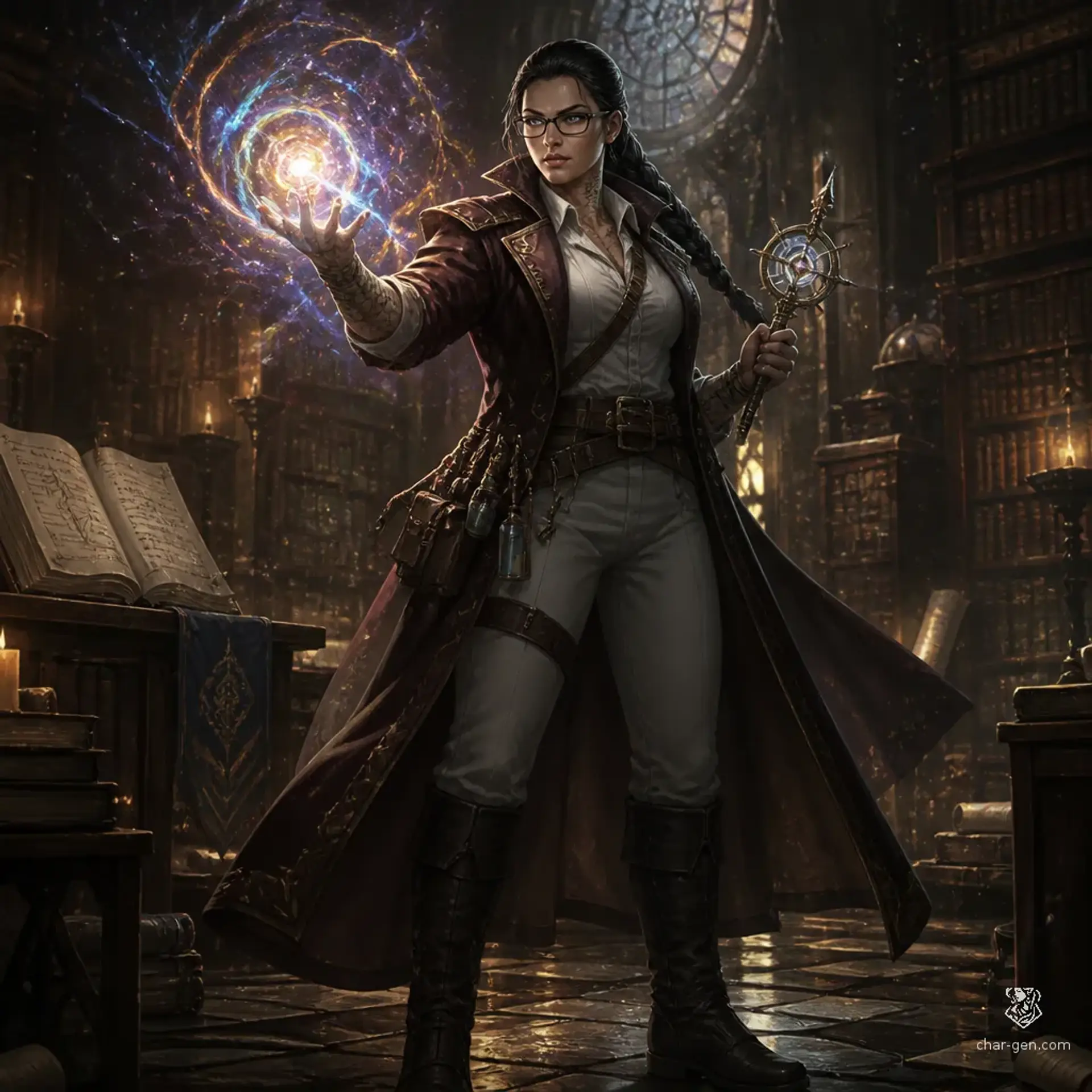 Adan - AI-generated fantasy Character