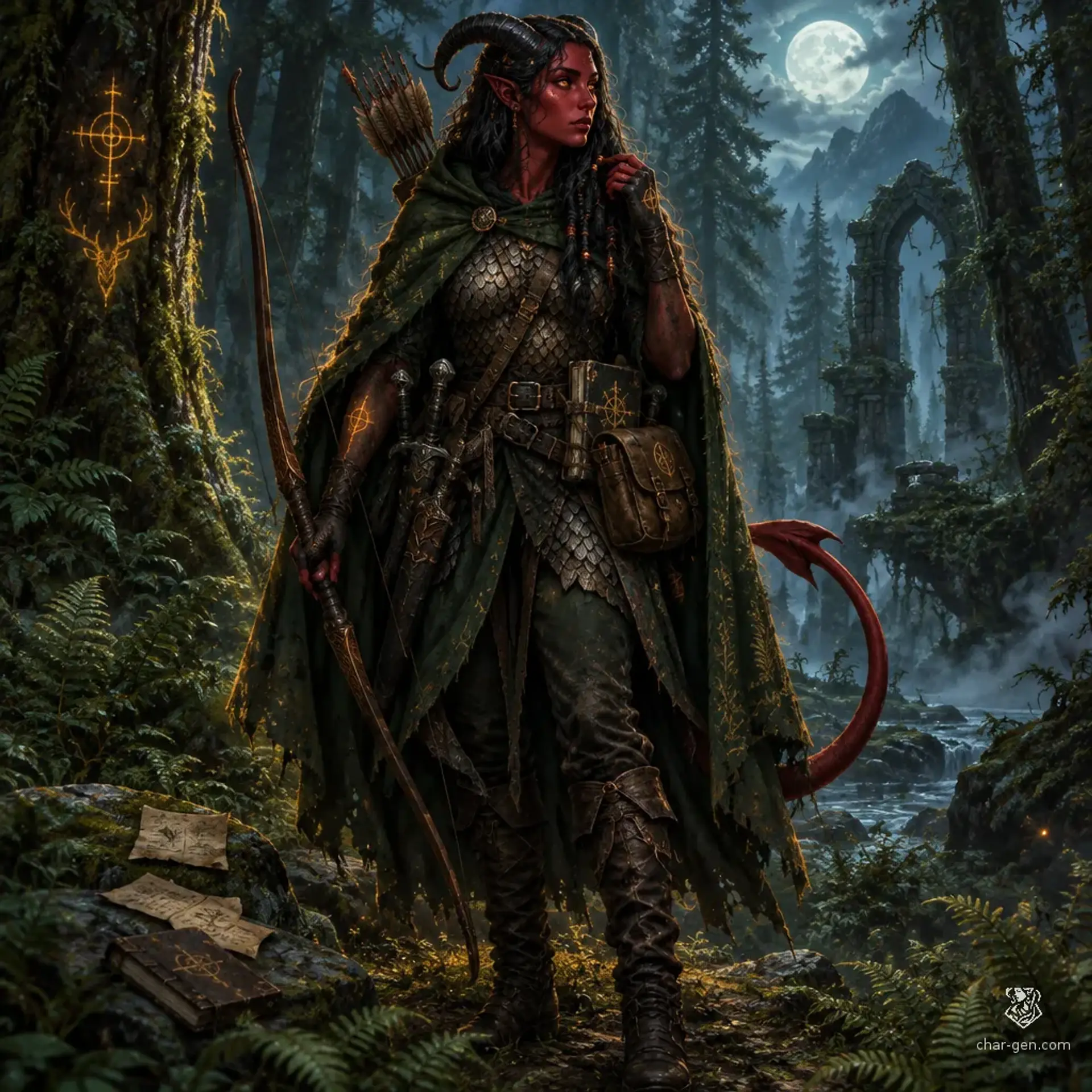 Venus - AI-generated fantasy Character